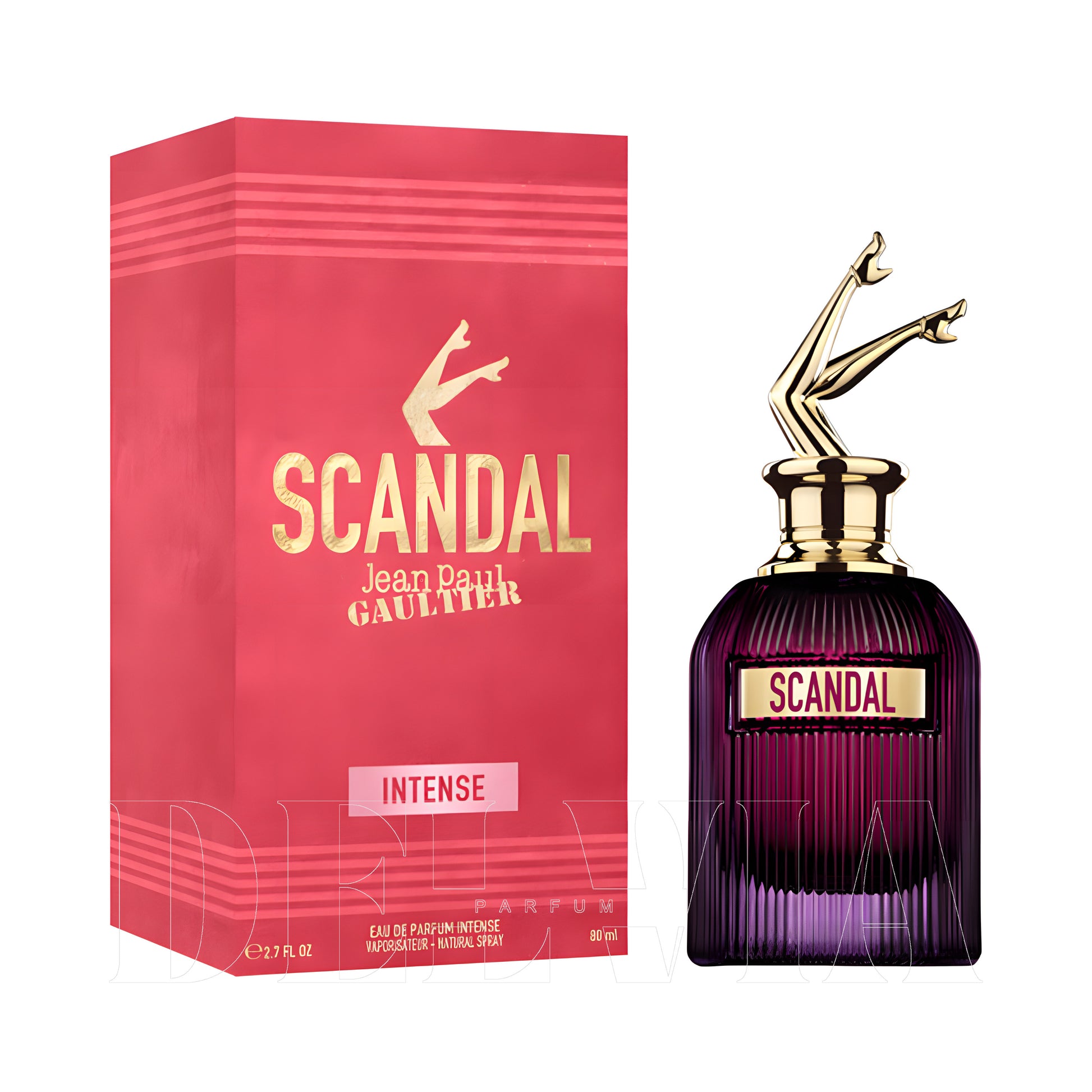 Jean Paul Gaultier Scandal Intense 30 ml dekant parfüm — kutu ve şişe görseli