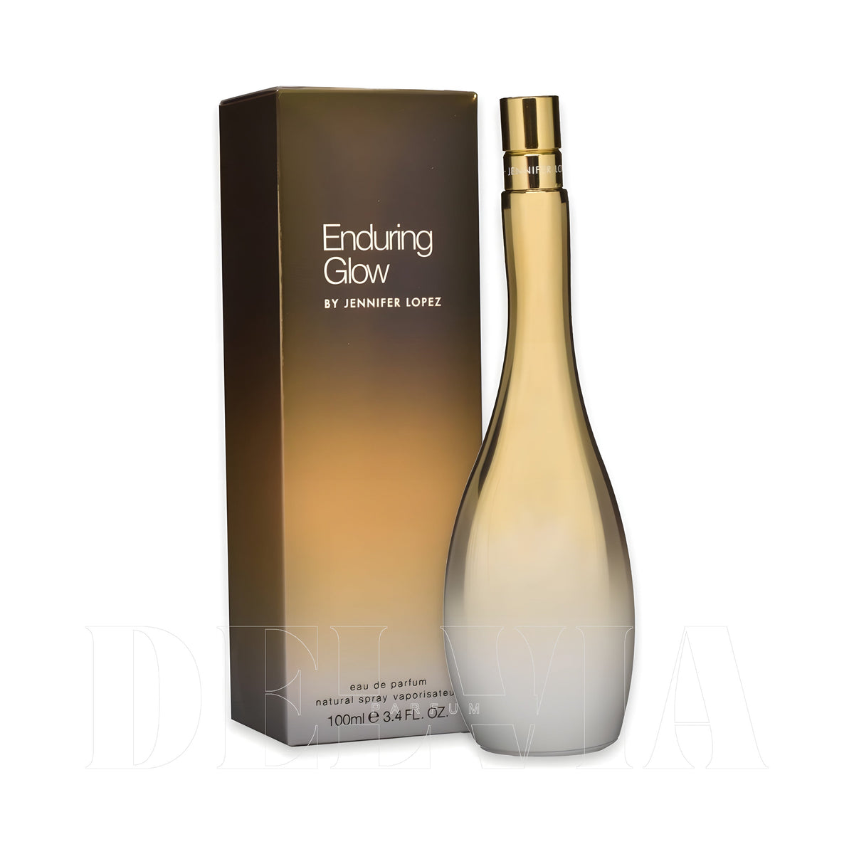 Jennifer Lopez Enduring Glow 1 ml dekant parfüm — kutu ve şişe görseli