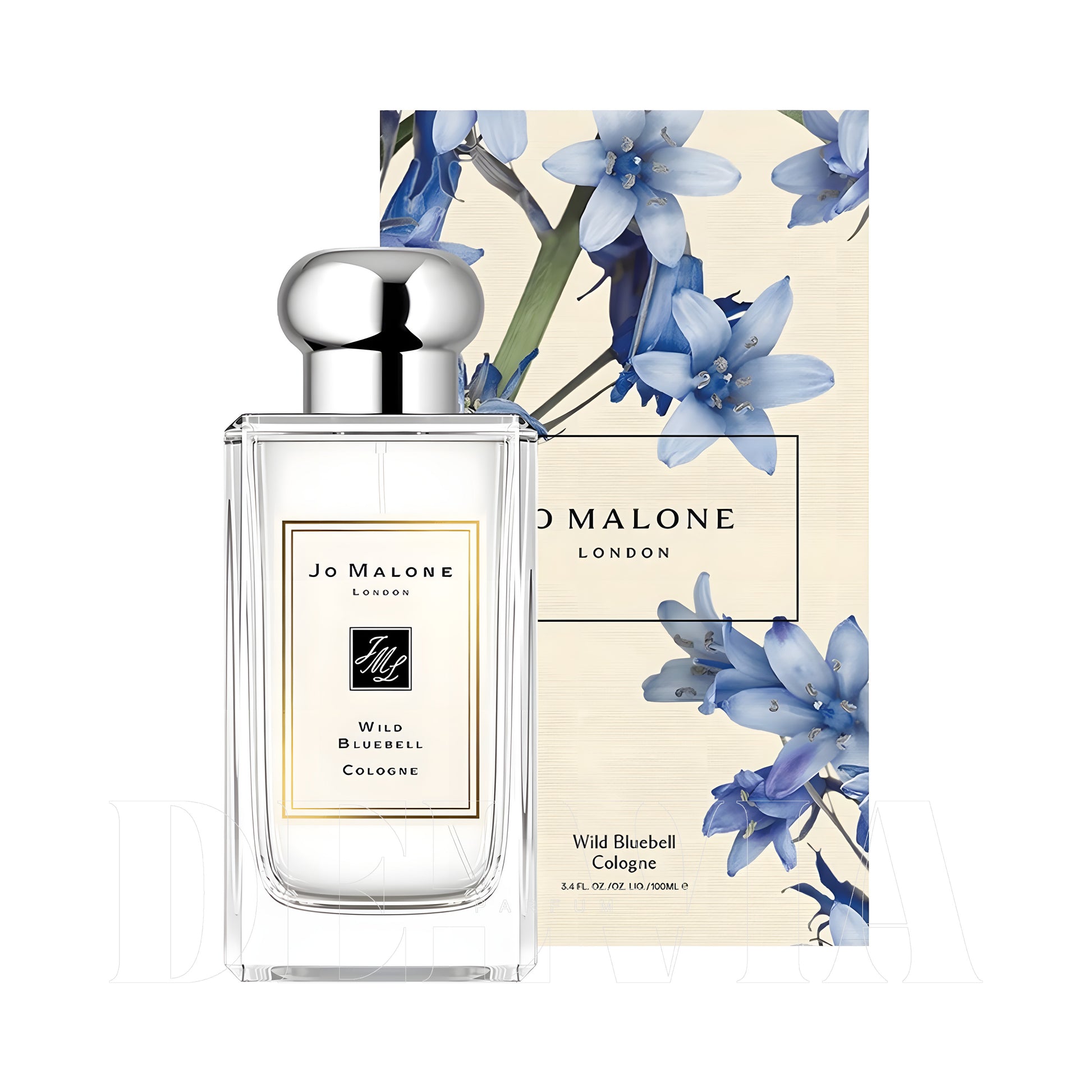 Jo Malone London Wild Bluebell Cologne Tam Boy Parfum — kutu ve şişe görseli