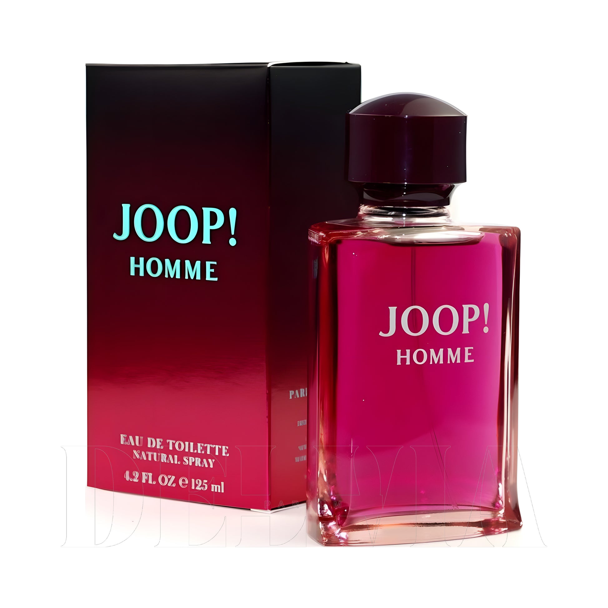 Joop Homme 2 ml dekant parfüm — kutu ve şişe görseli