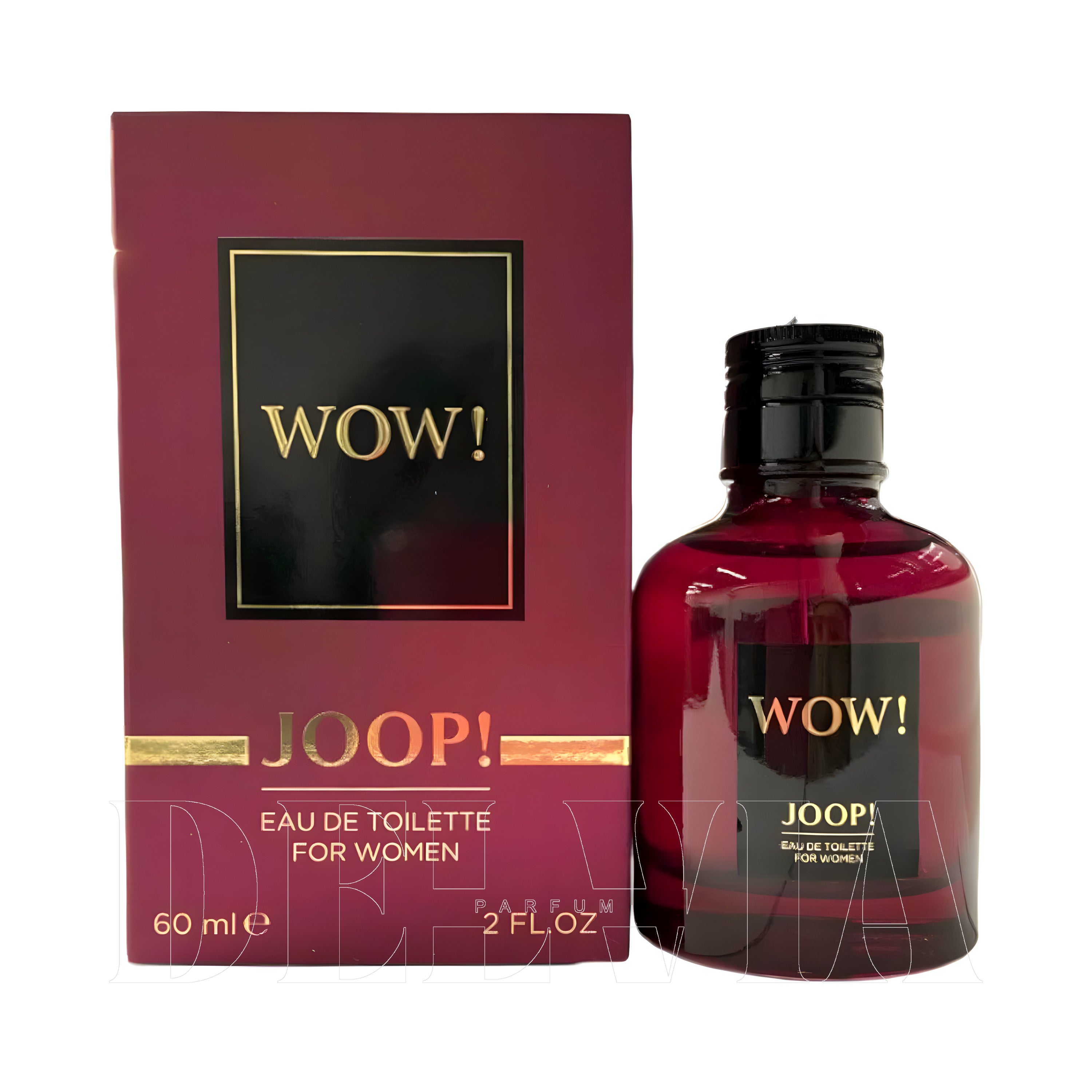 Joop Wow 10 ml dekant parfüm — kutu ve şişe görseli