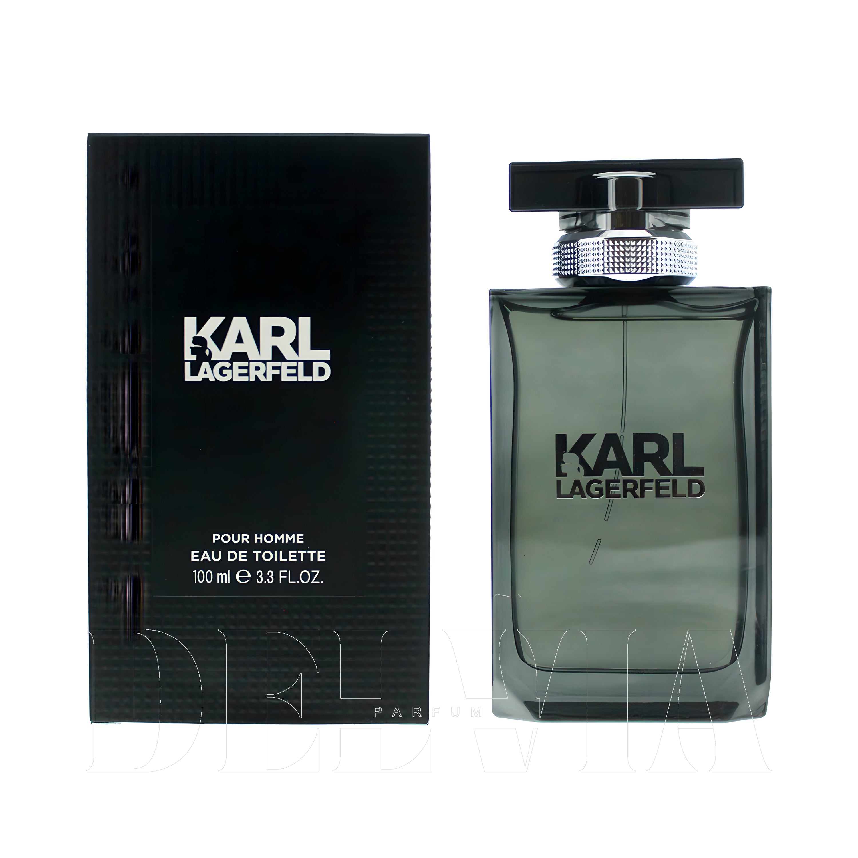 Karl Lagerfeld For Men 2 ml dekant parfüm — kutu ve şişe görseli
