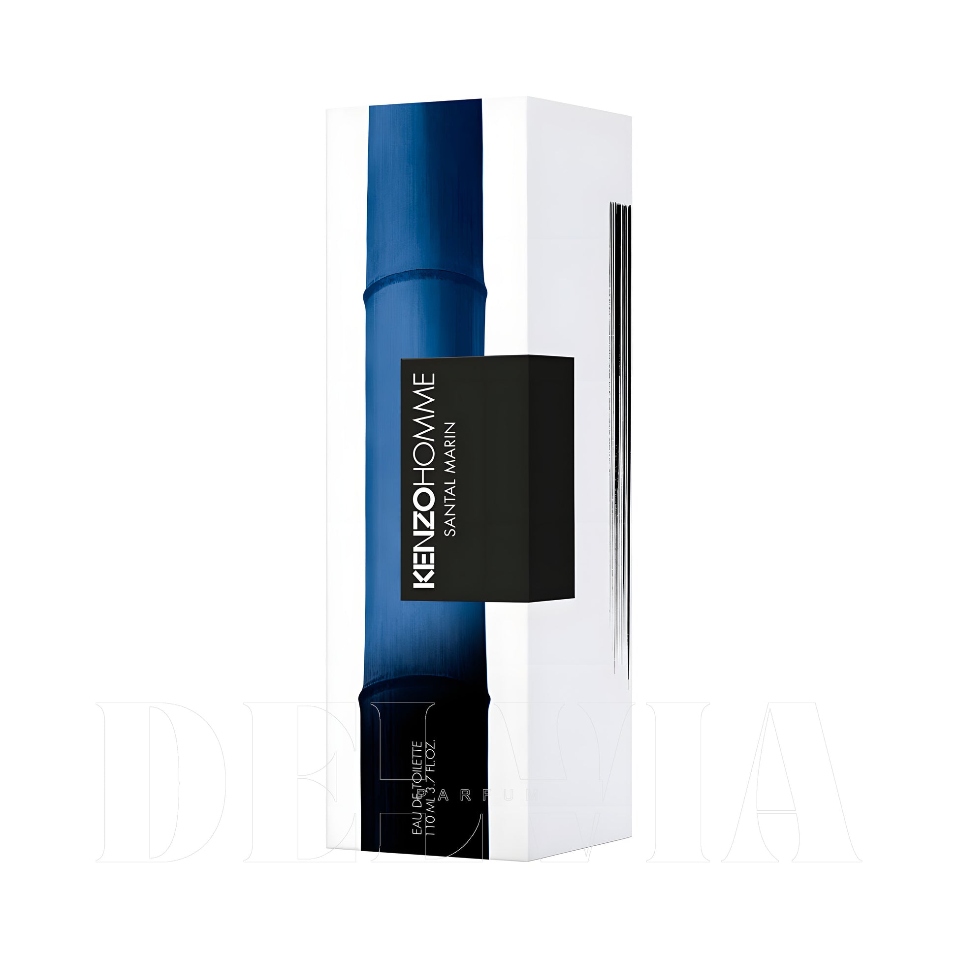 Kenzo Homme Santal Marin 8 ml dekant parfüm — kutu ve şişe görseli