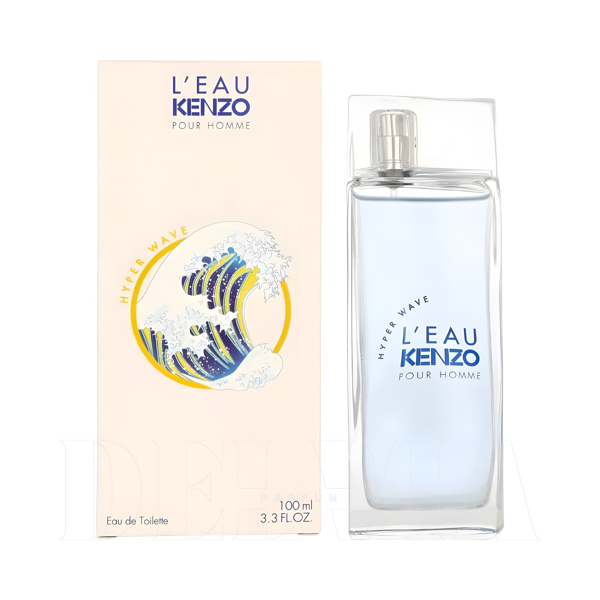 Kenzo Hyper Wave Homme Oda Kokusu — kutu ve şişe görseli