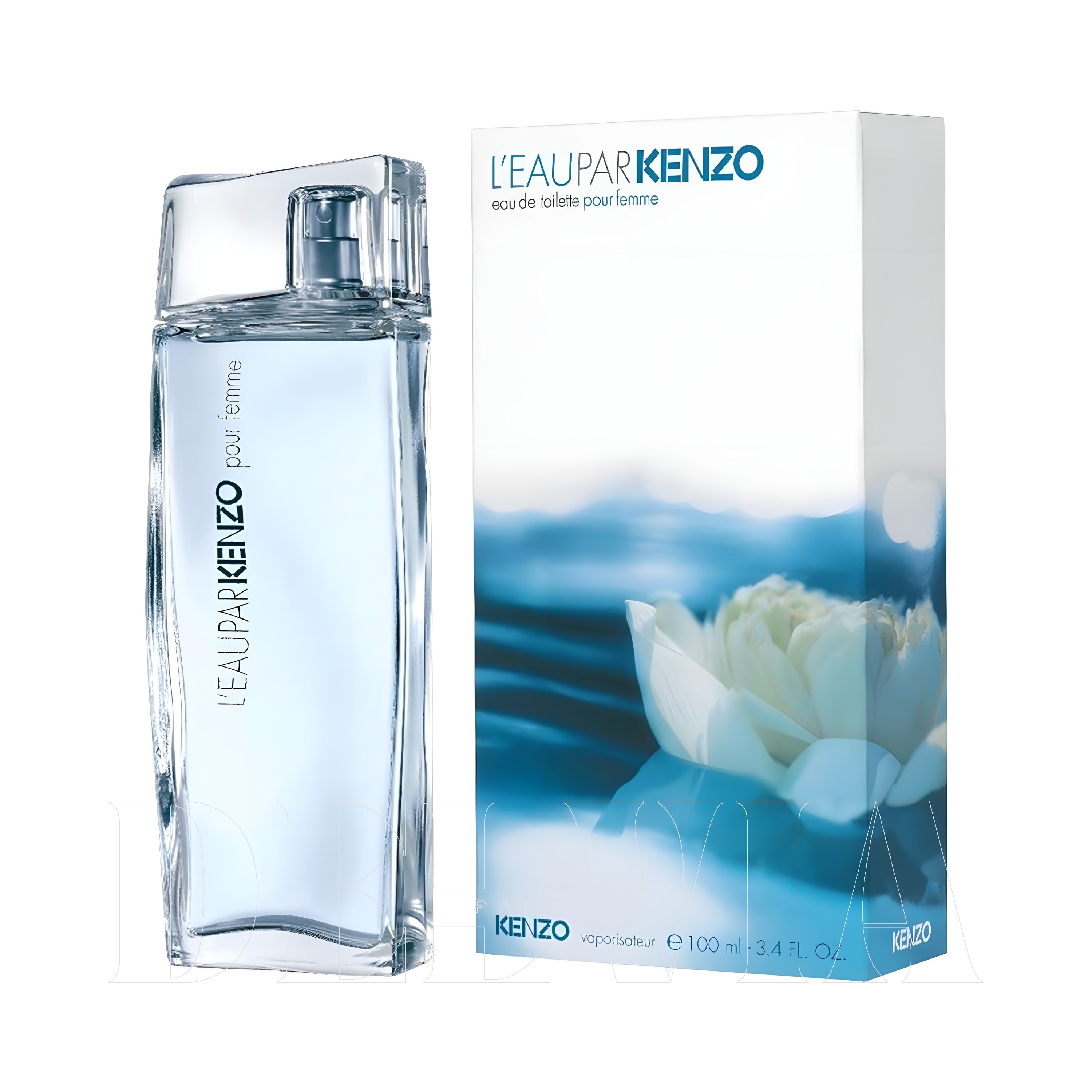 Kenzo L Eau Par Katı Parfum — kutu ve şişe görseli