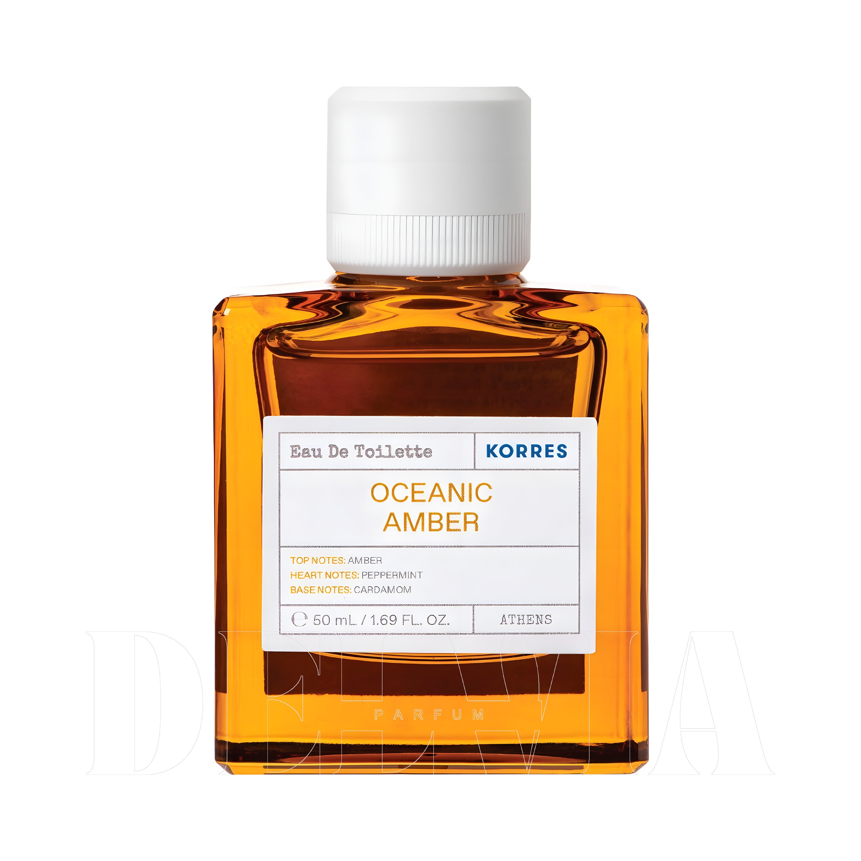 Korres Oceanic Amber 2 ml dekant parfüm — şişe görseli