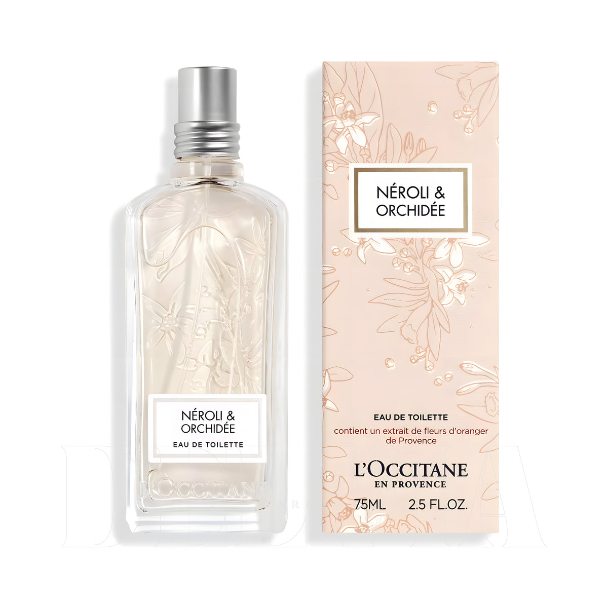 L Occitane Neroli Orchidee Edt Kokulu Mum — kutu ve şişe görseli