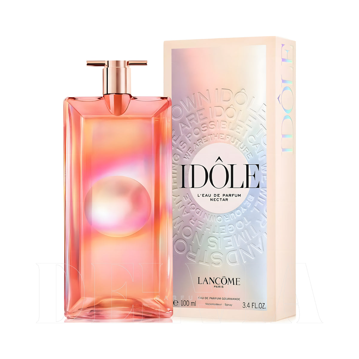 Lancome Idole Nectar Edp 2 ml dekant parfüm — şişe+kutu görseli