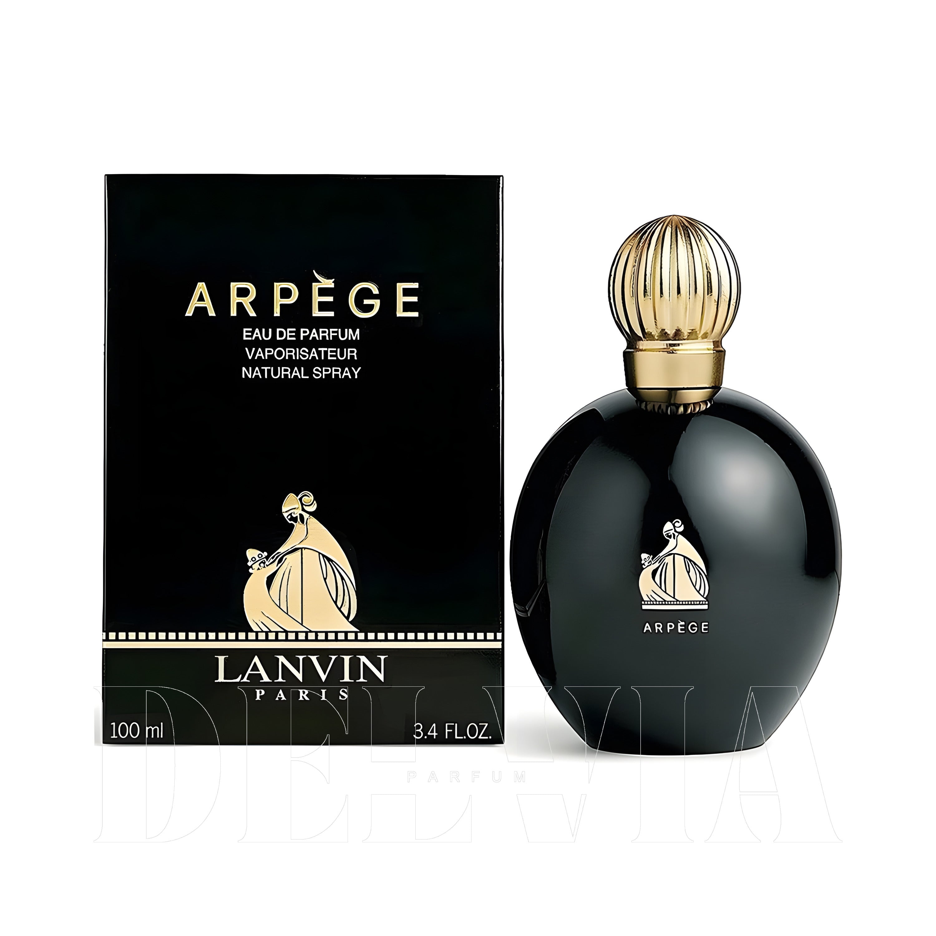 Lanvin Arpege 3 ml dekant parfüm — kutu ve şişe görseli
