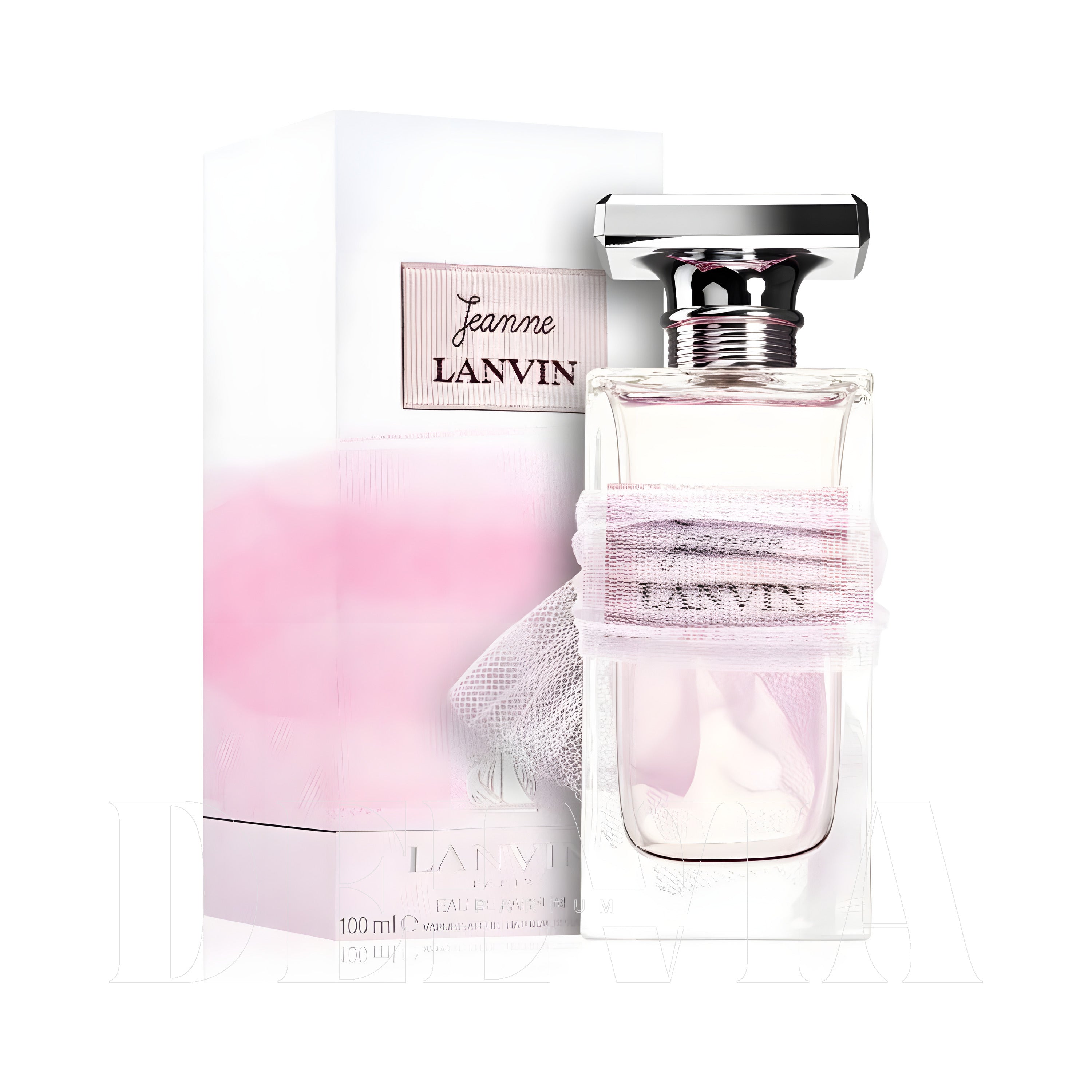 Lanvin Jeanne 2 ml dekant parfüm — kutu ve şişe görseli