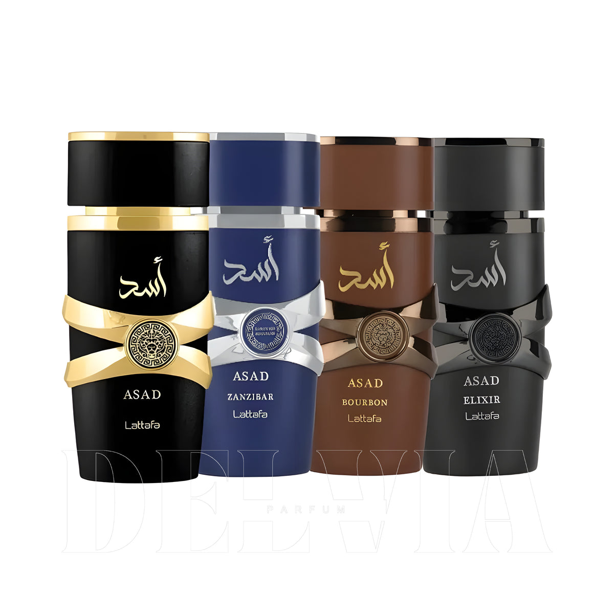 Lattafa Asad Collection Edp 4x25 Ml 2 ml dekant parfüm — şişe görseli