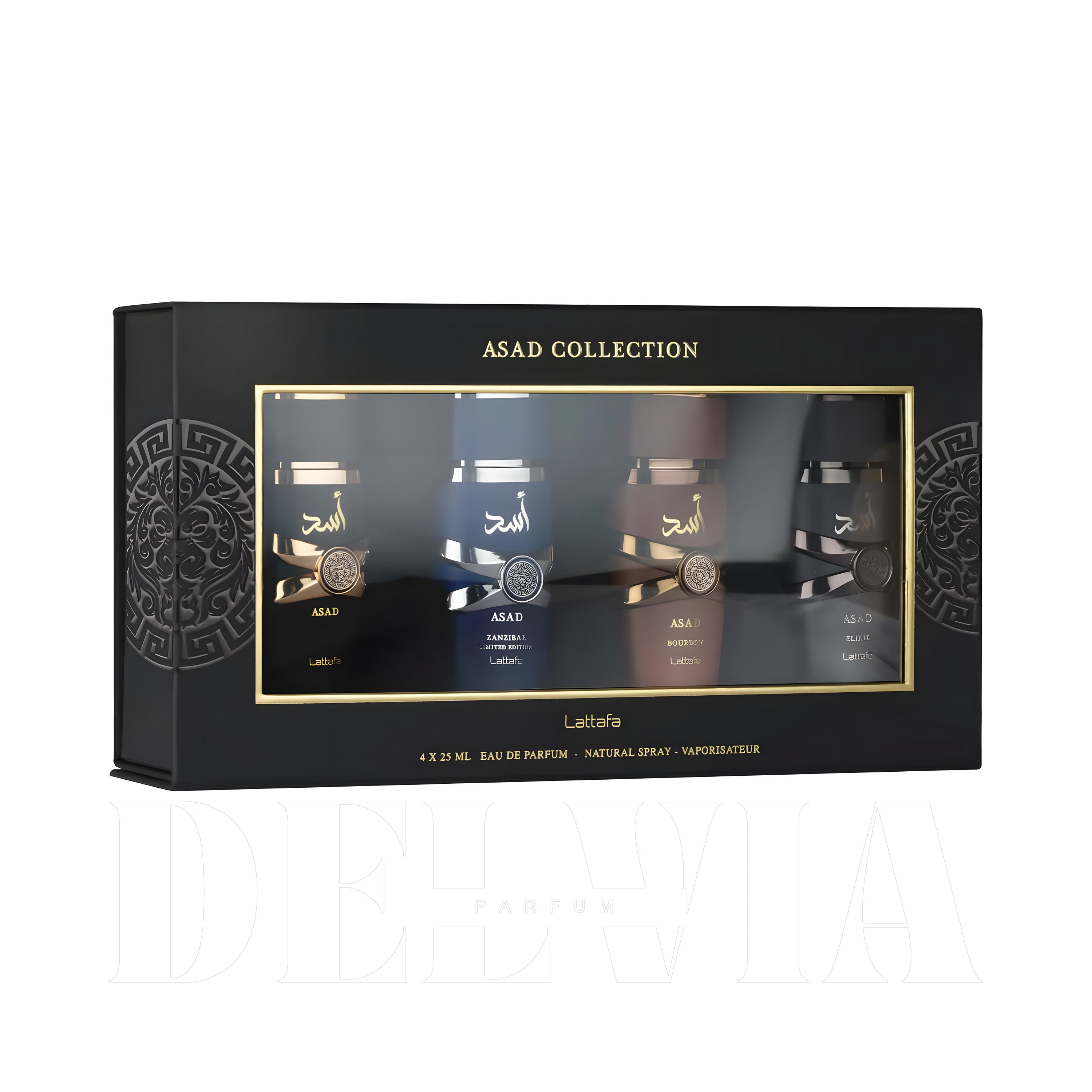 Lattafa Asad Collection Edp 4x25 Ml 8 ml dekant parfüm — şişe görseli