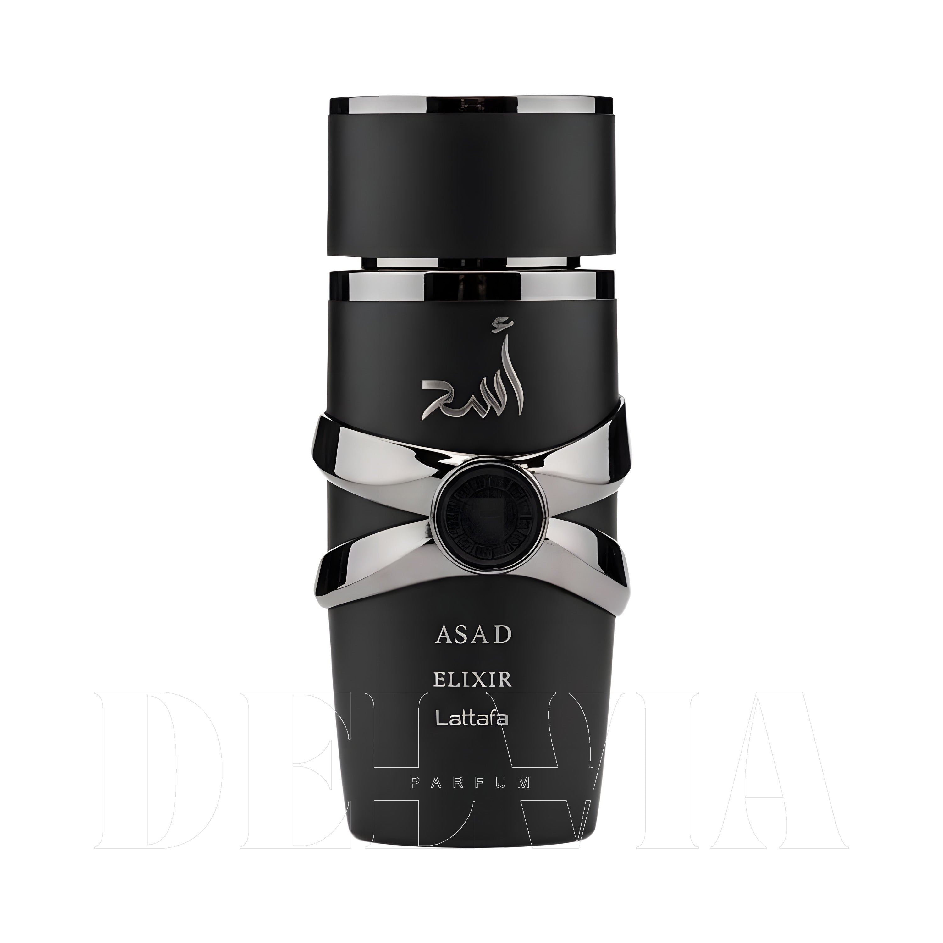 Lattafa Asad Elixir 5 ml dekant parfüm — şişe görseli