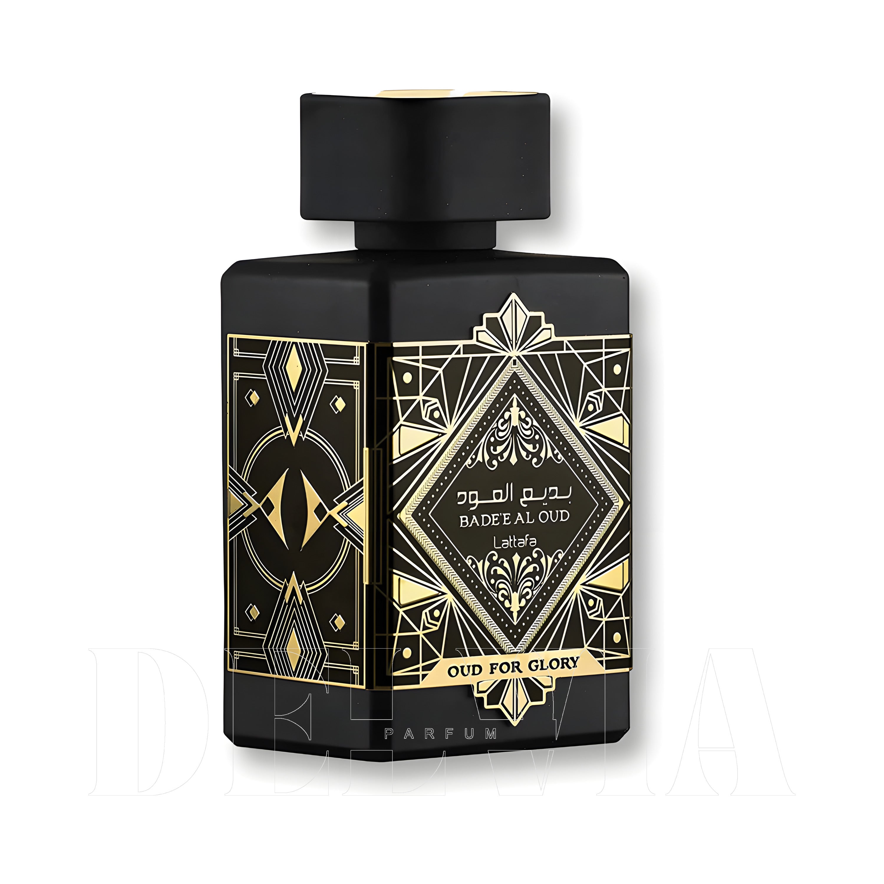 Lattafa Bade E Al Oud For Glory 5 ml dekant parfüm — şişe görseli