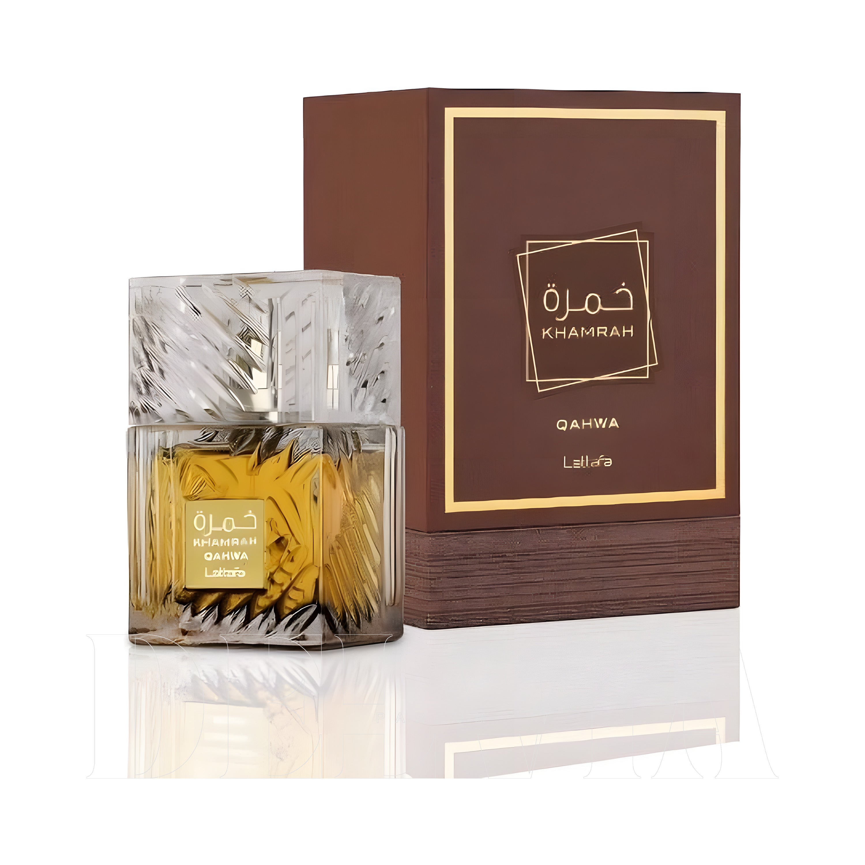 Lattafa Khamrah Qahwa Unisex Eau De Parfum 2 ml dekant parfüm — şişe görseli