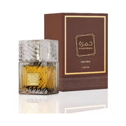 Lattafa Khamrah Qahwa Unisex Eau De Parfum Kokulu Mum — şişe görseli