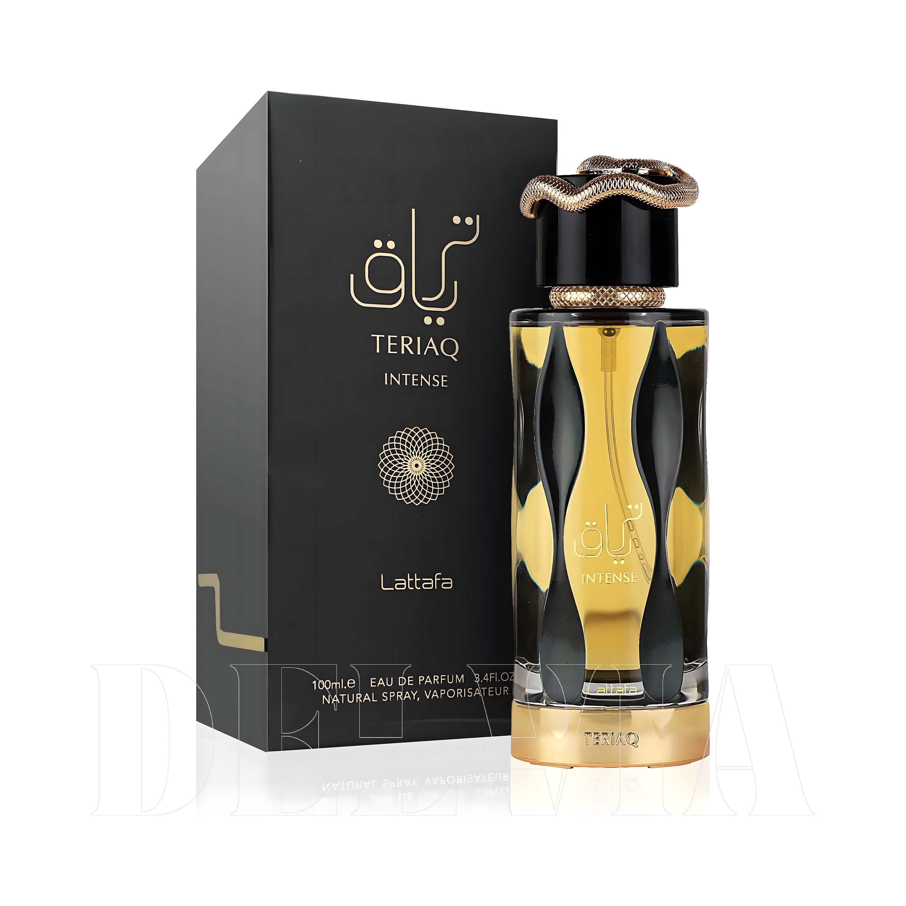 Lattafa Teriaq Intense Katı Parfum — şişe görseli