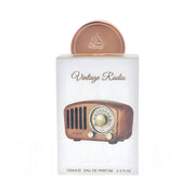 Lattafa Vintage Radio 8 ml dekant parfüm — şişe görseli