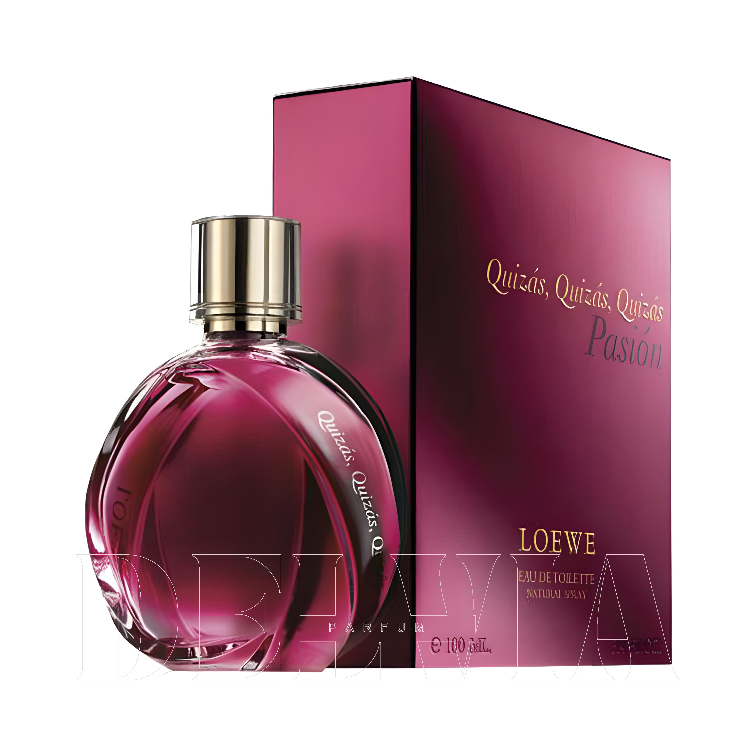Loewe Quizas Quizas Quizas Pasion Kokulu Mum — kutu ve şişe görseli