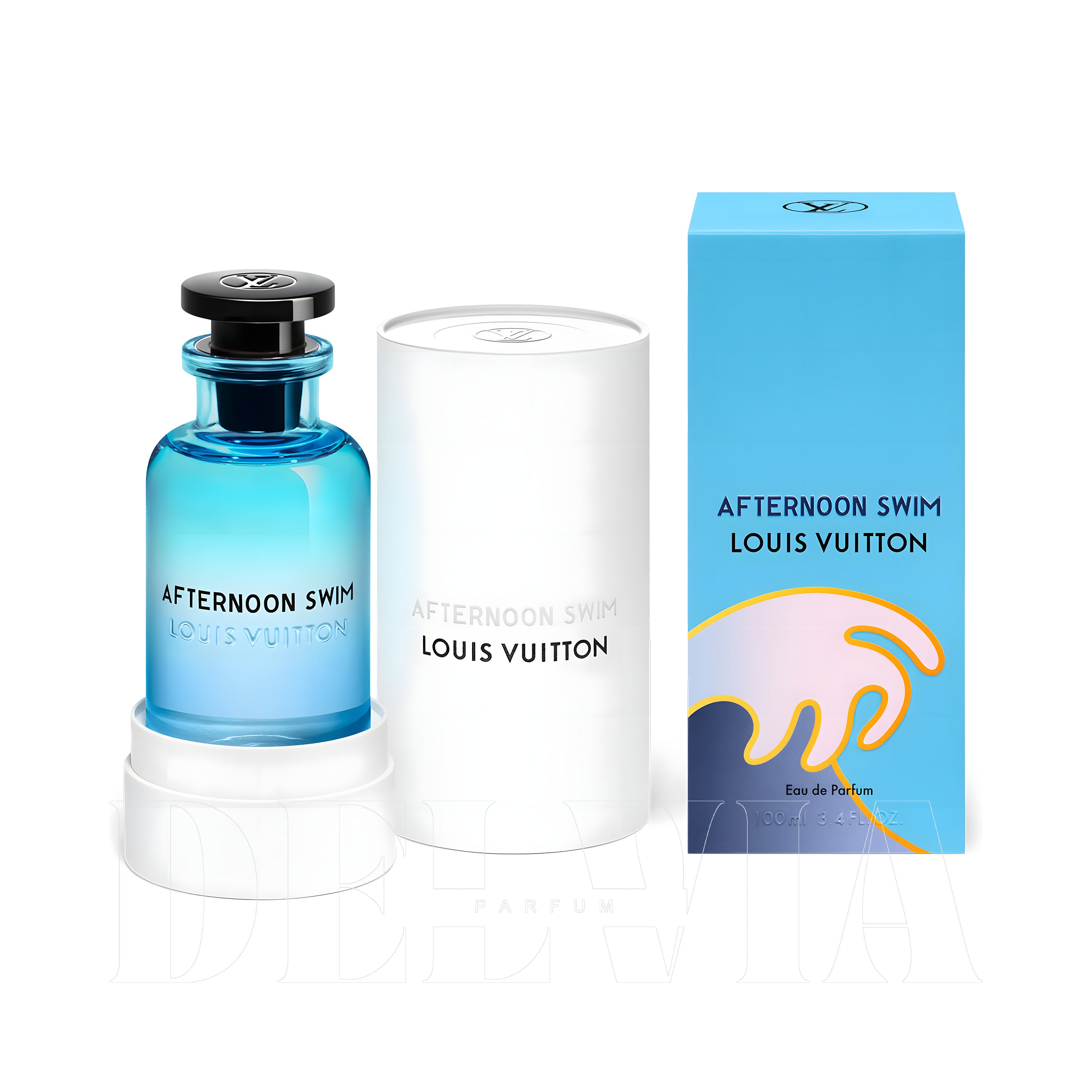Louis Vuitton Afternoon Swim Oda Kokusu — kutu ve şişe görseli