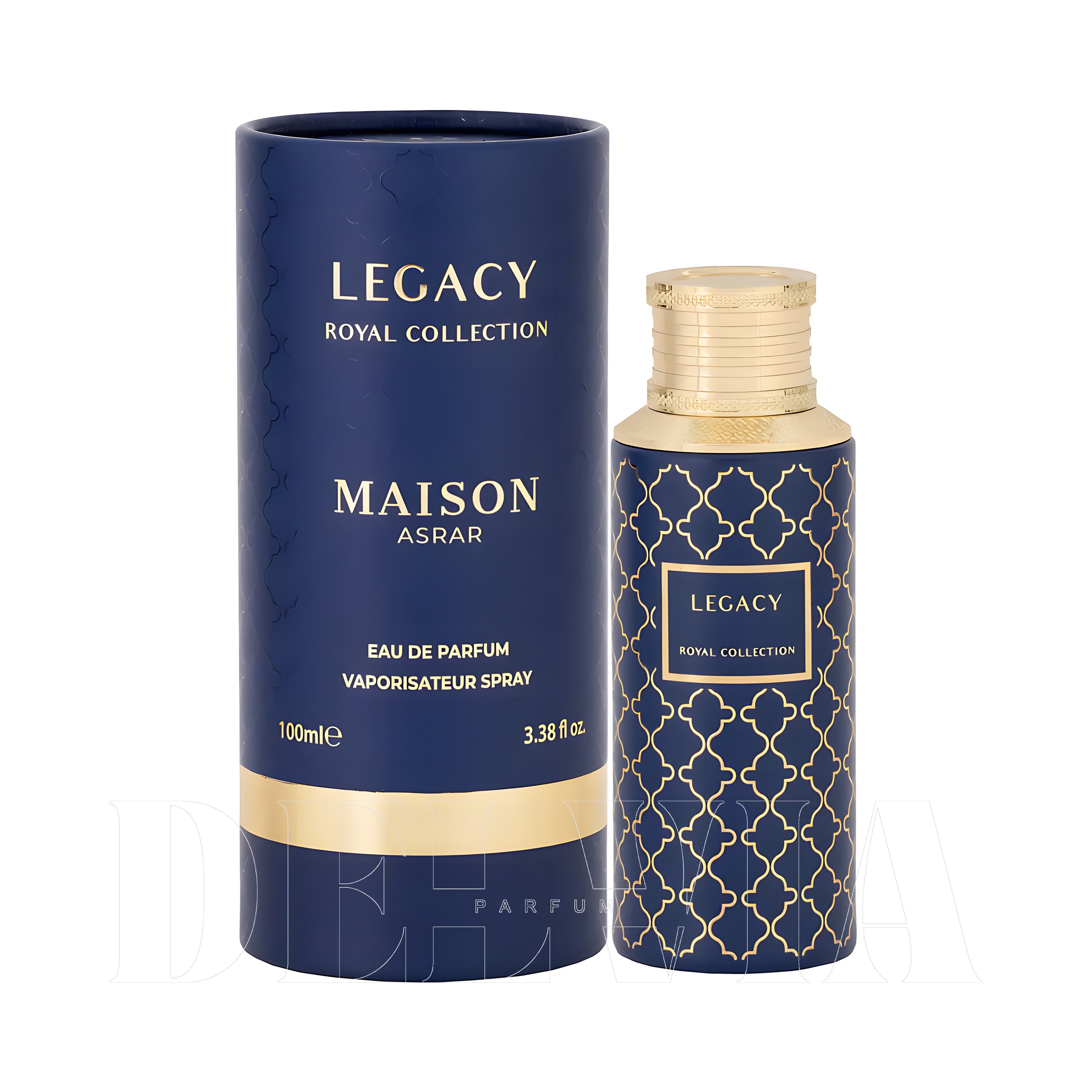 Maison Asrar Legacy 3 ml dekant parfüm — şişe görseli