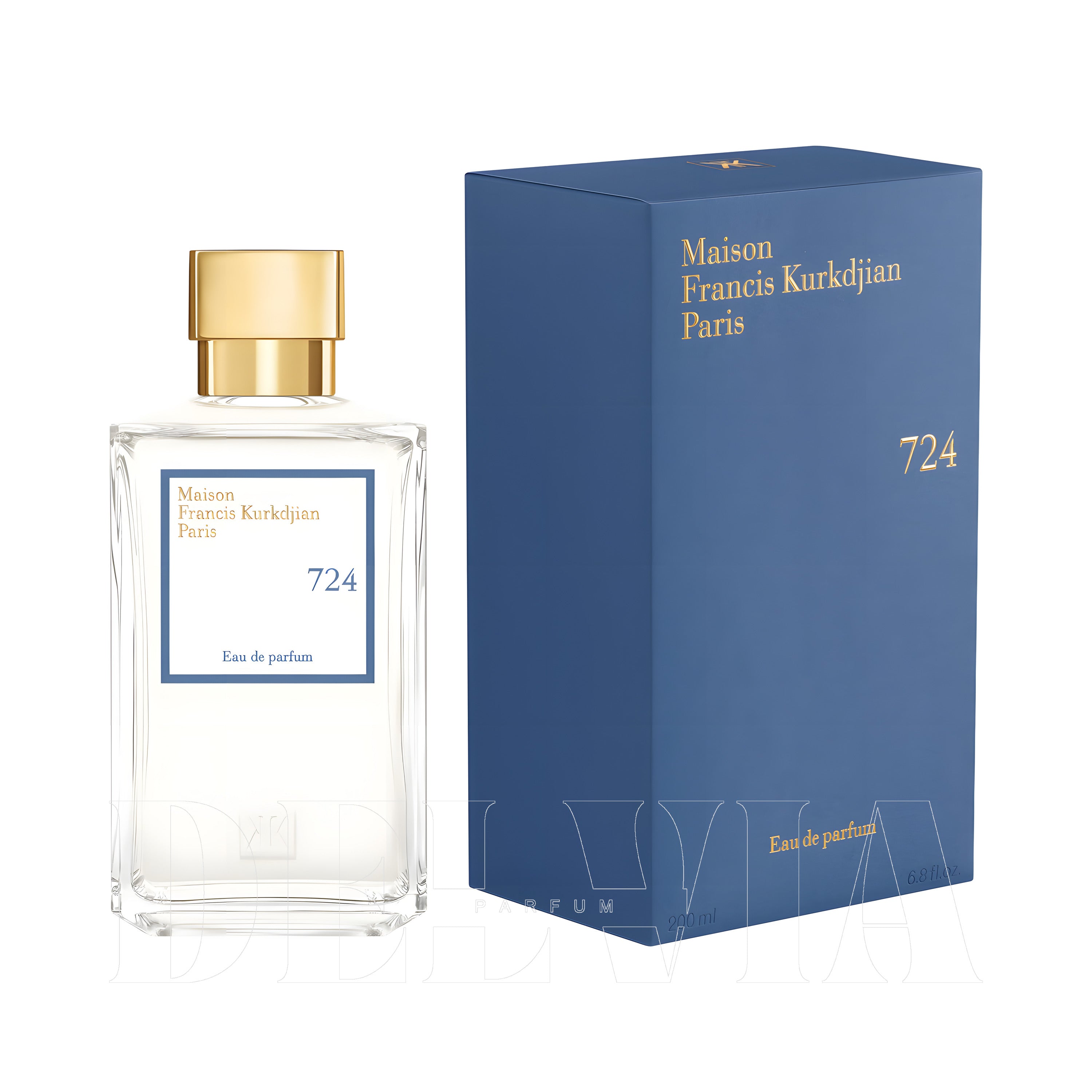 Maison Francis Kurkdjian 724 1 ml dekant parfüm — kutu ve şişe görseli
