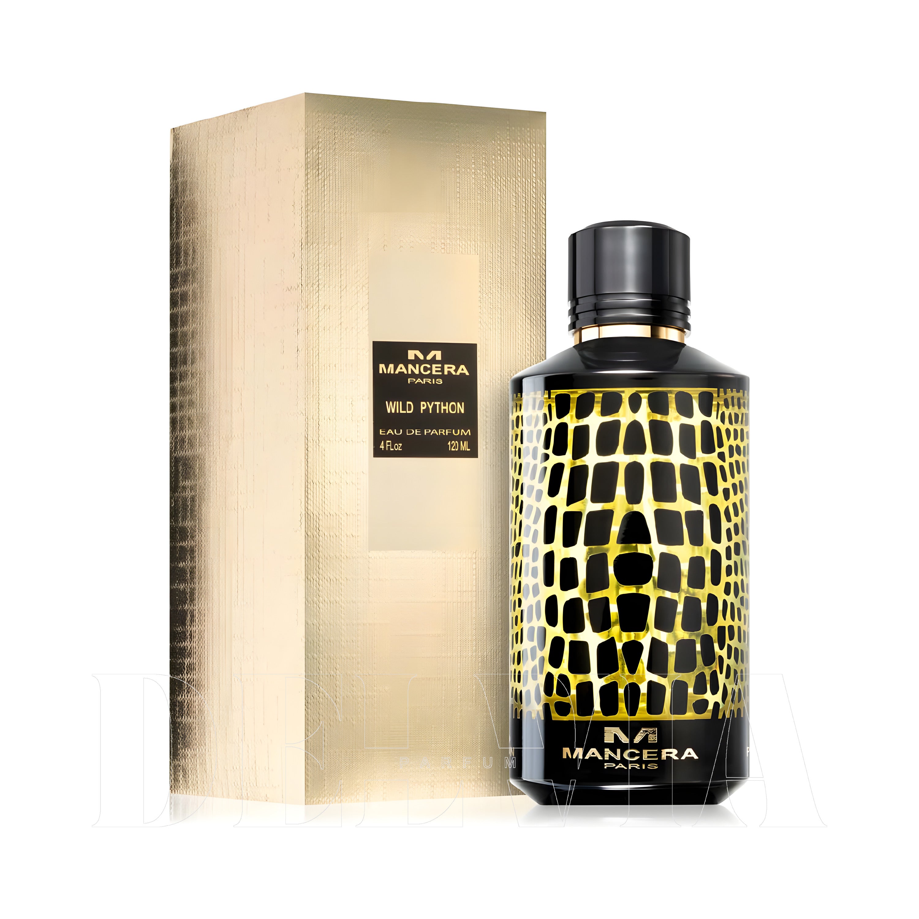 Mancera Wild Python 8 ml dekant parfüm — kutu ve şişe görseli
