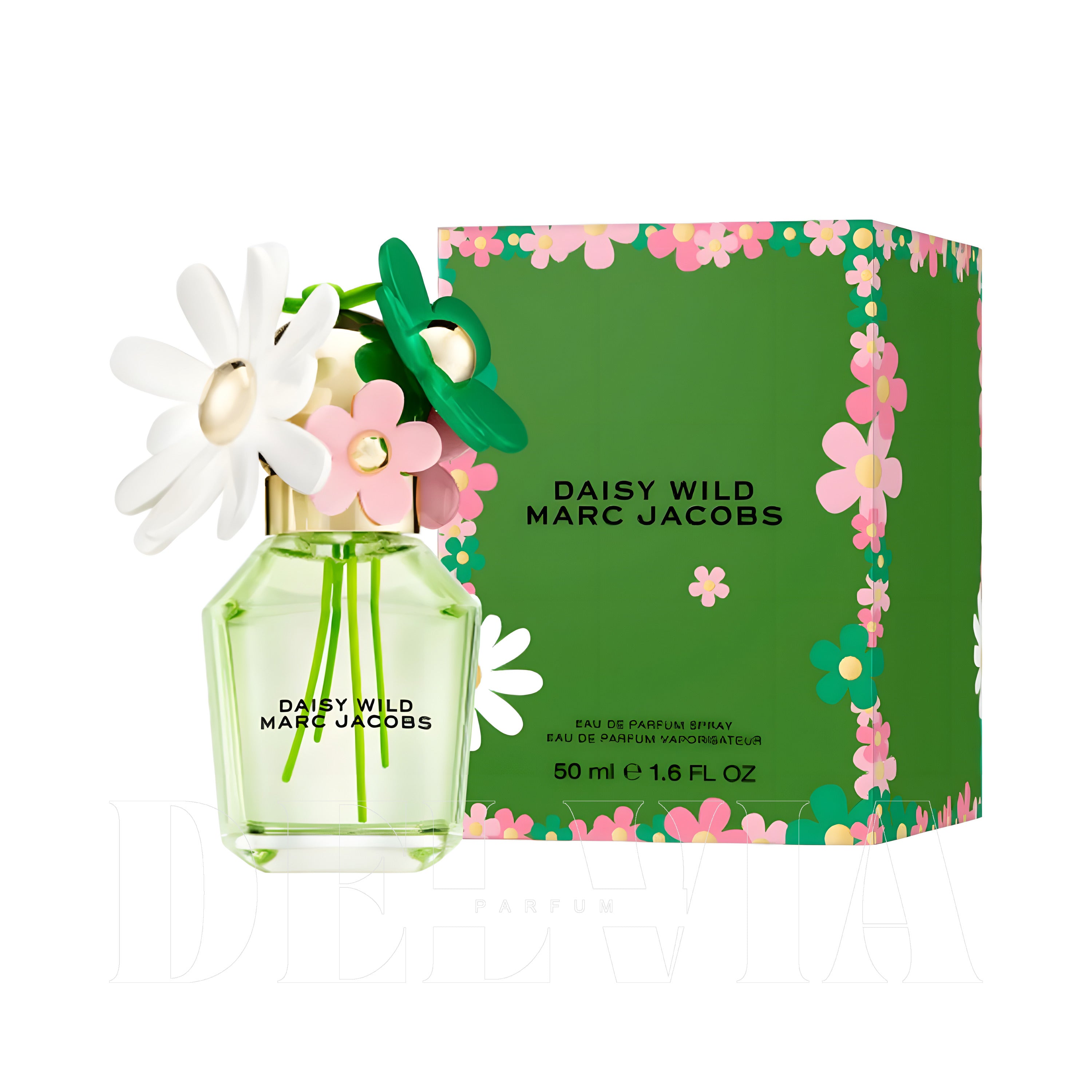 Marc Jacobs Daisy Wild 30 Ml dekant parfüm Parfum — kutu ve şişe görseli