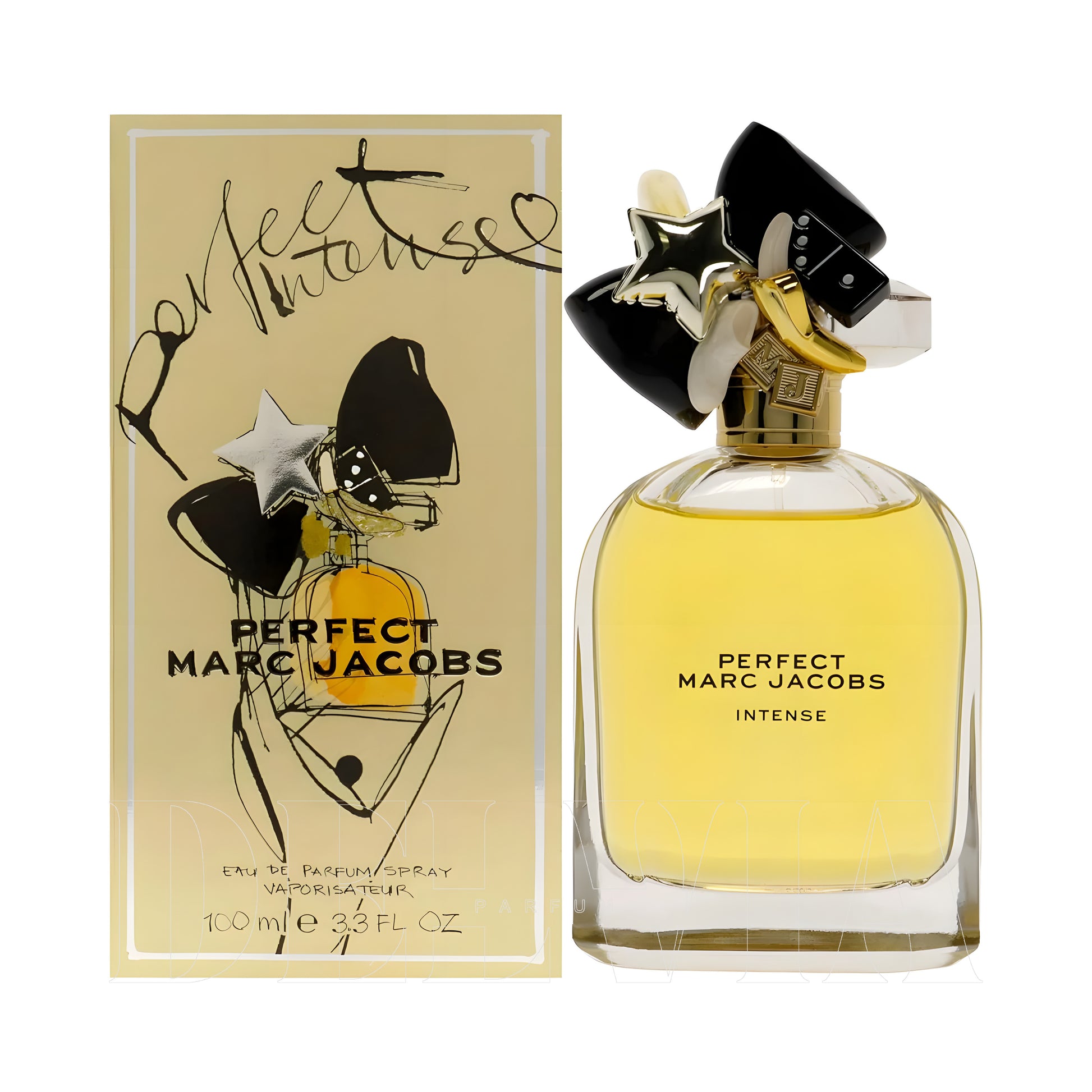 Marc Jacobs Perfect Intense 2 ml dekant parfüm — kutu ve şişe görseli