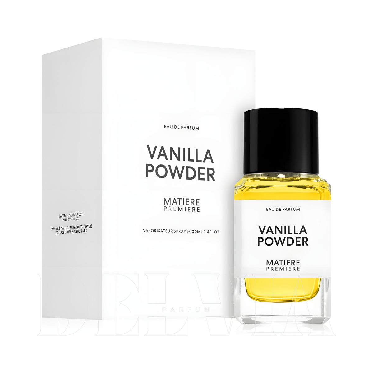 Matiere Premiere Vanilla Powder Oda Kokusu — şişe+kutu görseli