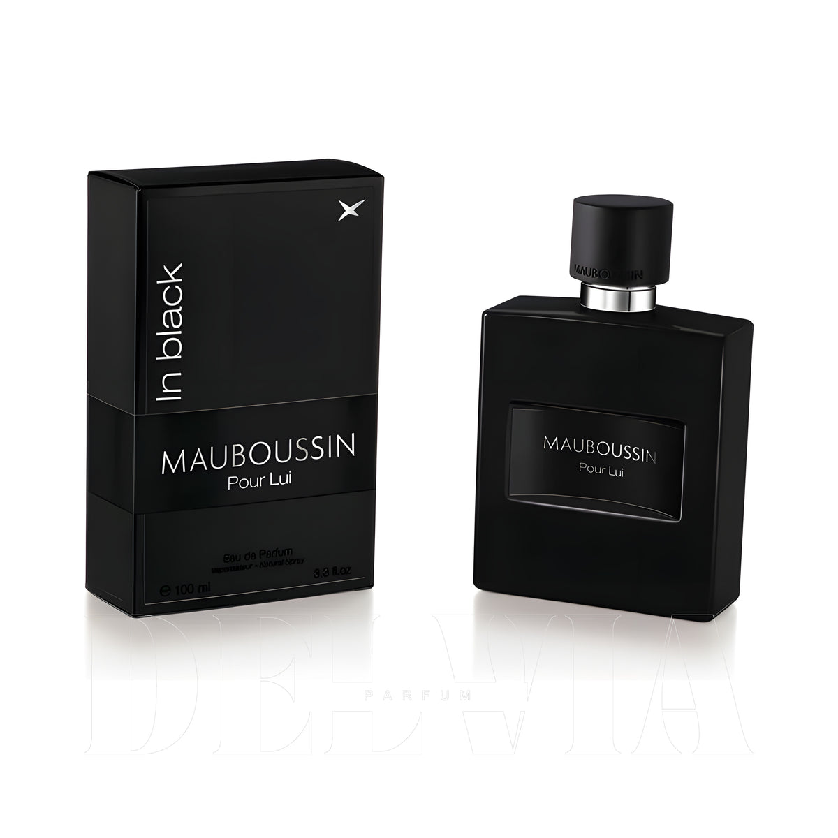 Mauboussin Pour Lui In Black Oda Kokusu — kutu ve şişe görseli