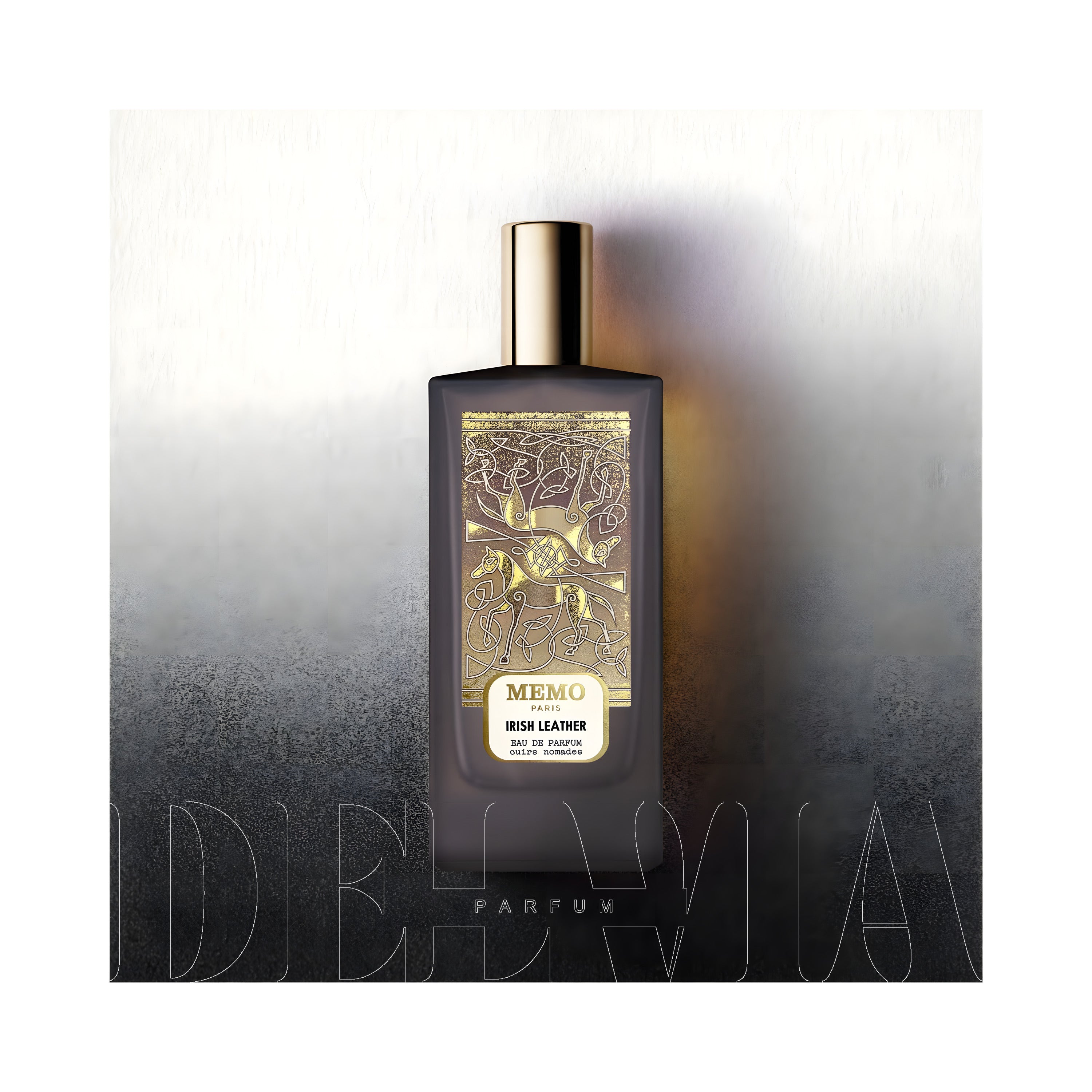 Memo Cuirs Nomades Irish Leather 3 ml dekant parfüm — şişe görseli