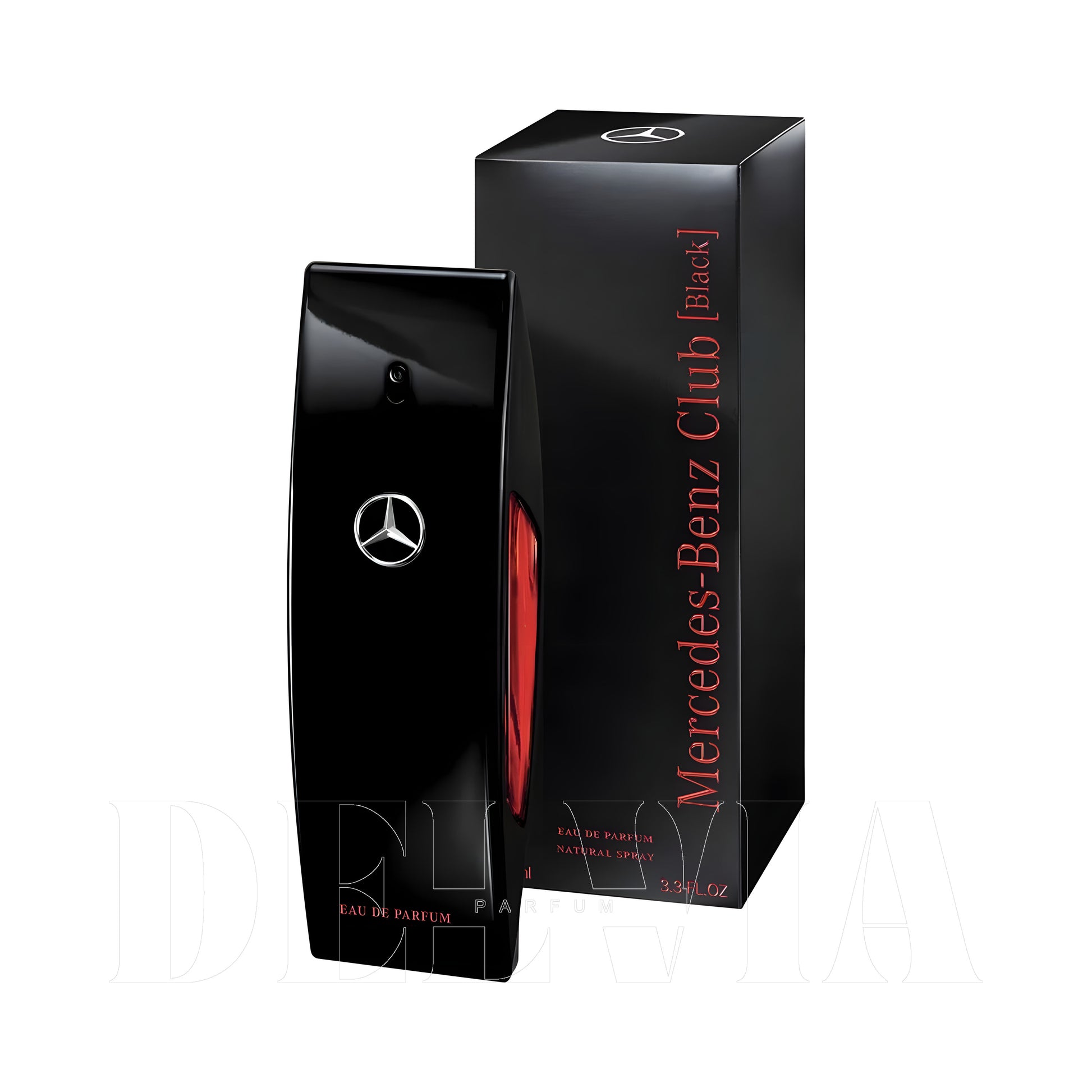 Mercedes Benz Club Black 2 ml dekant parfüm — şişe görseli