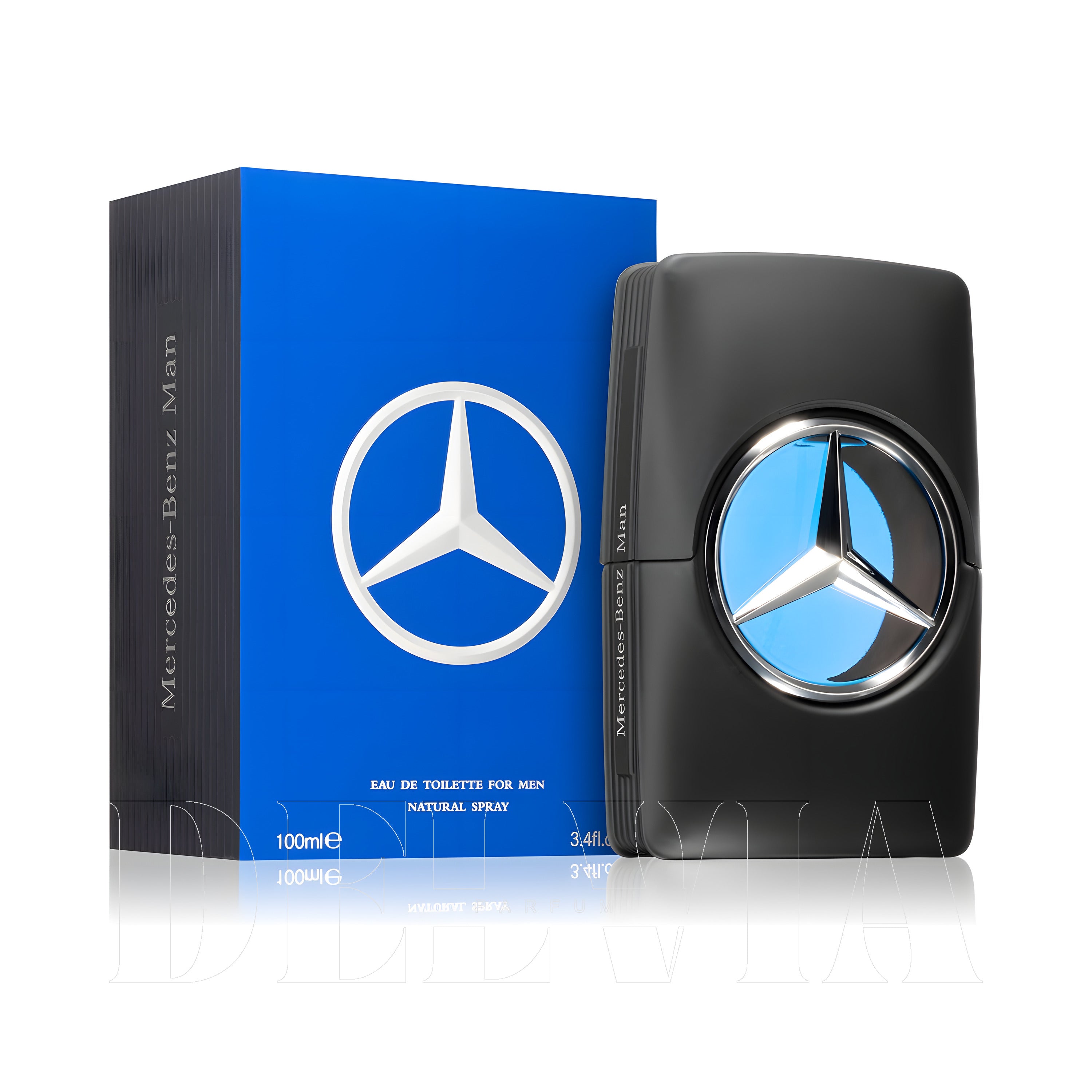 Mercedes Benz Man Kokulu Mum — kutu ve şişe görseli