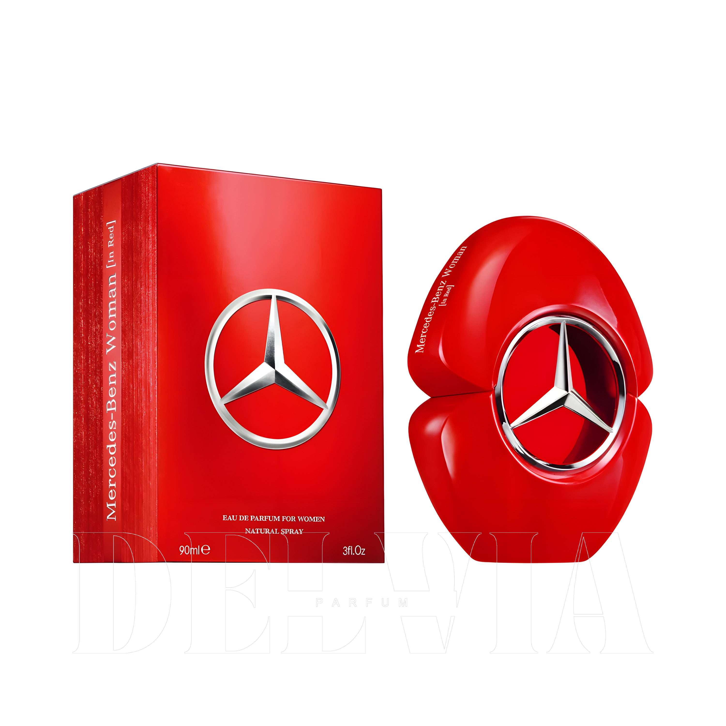 Mercedes Benz Parfums Woman In Red 3 ml dekant parfüm — şişe görseli