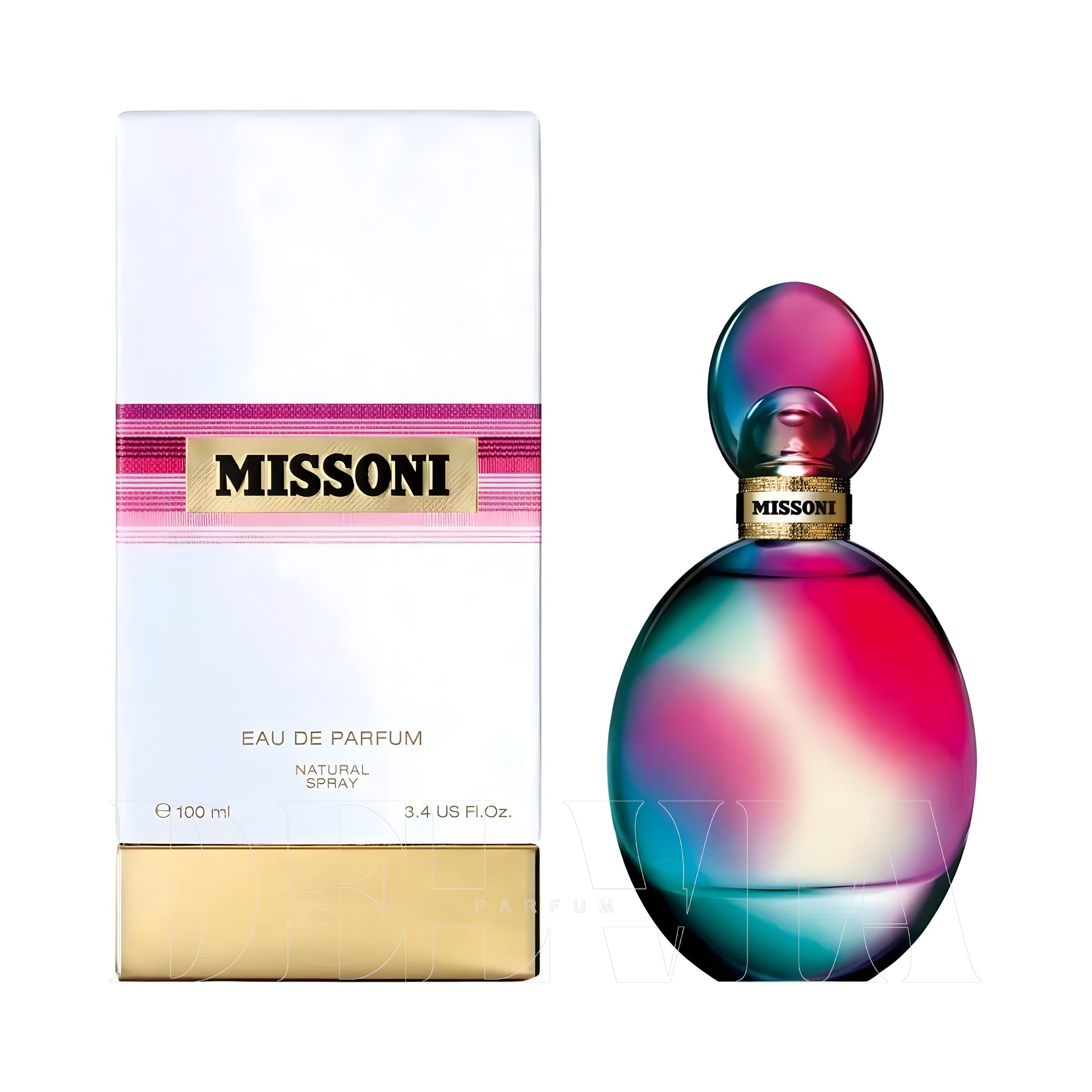 Missoni 8 ml dekant parfüm — kutu ve şişe görseli