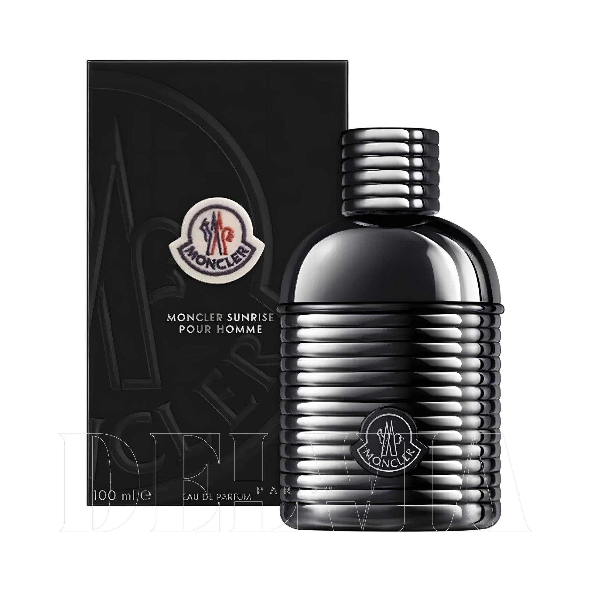Moncler Sunrise Pour Homme 10 ml dekant parfüm — kutu ve şişe görseli