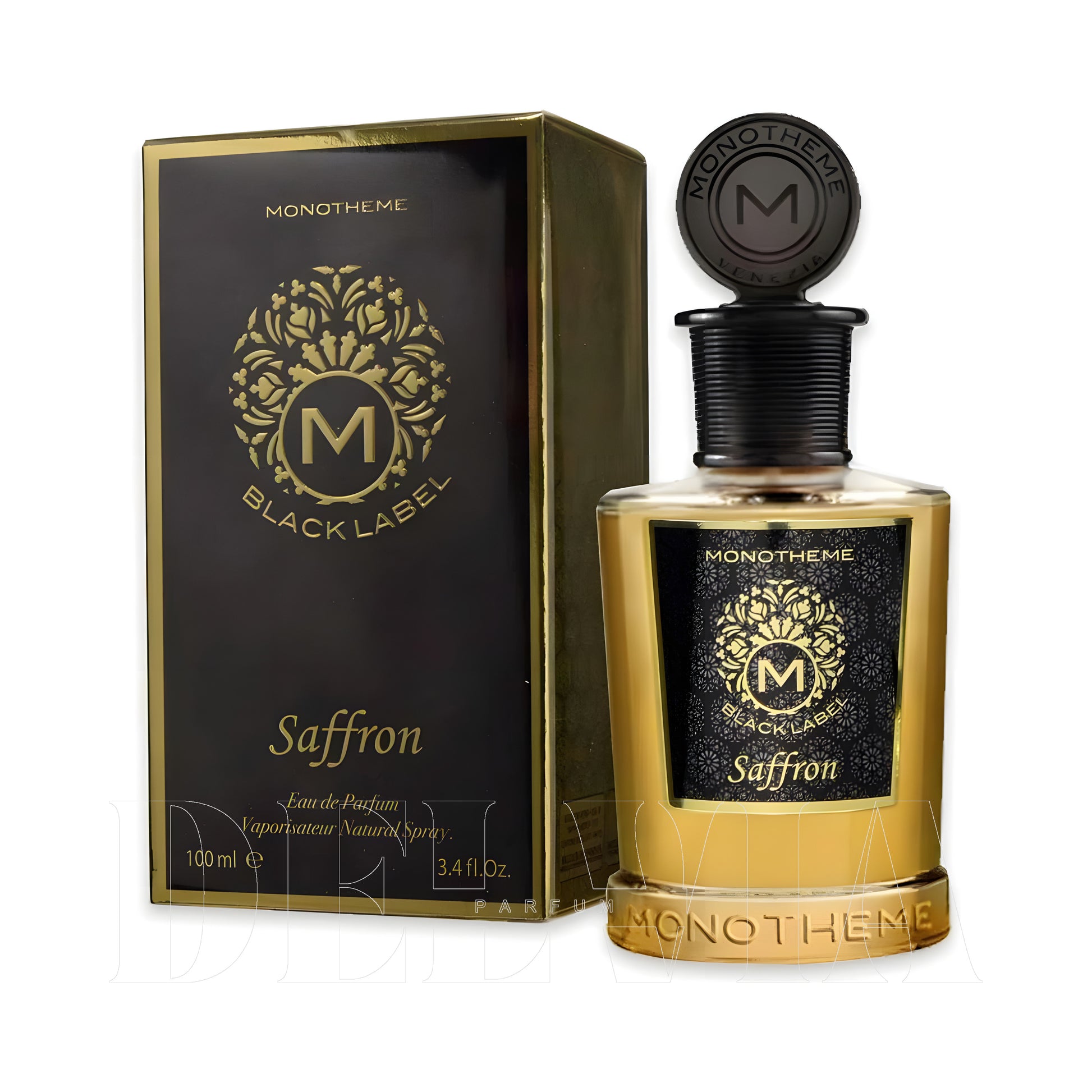 Monotheme Black Label Saffron 3 ml dekant parfüm — şişe görseli