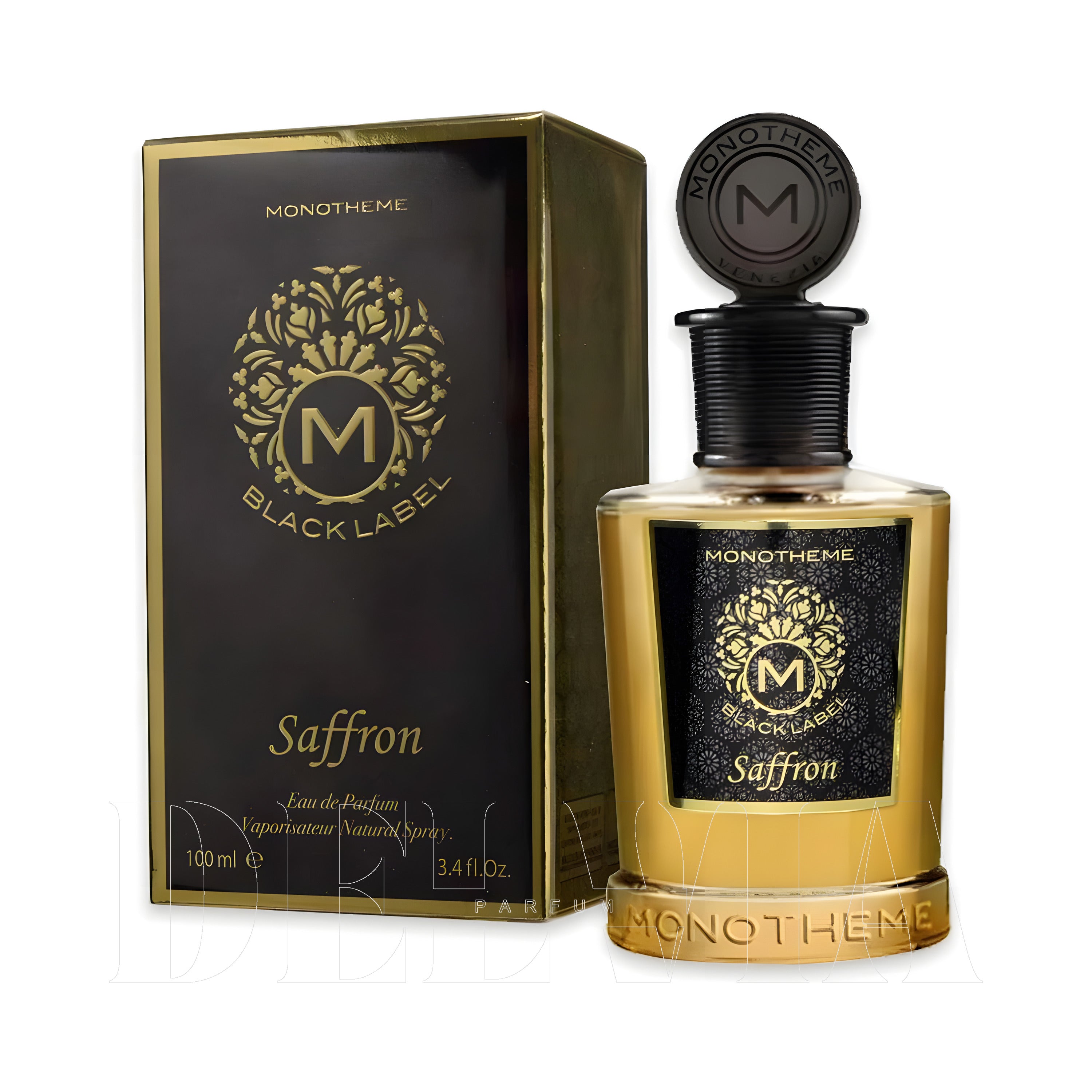 Monotheme Black Label Saffron 5 ml dekant parfüm — şişe görseli