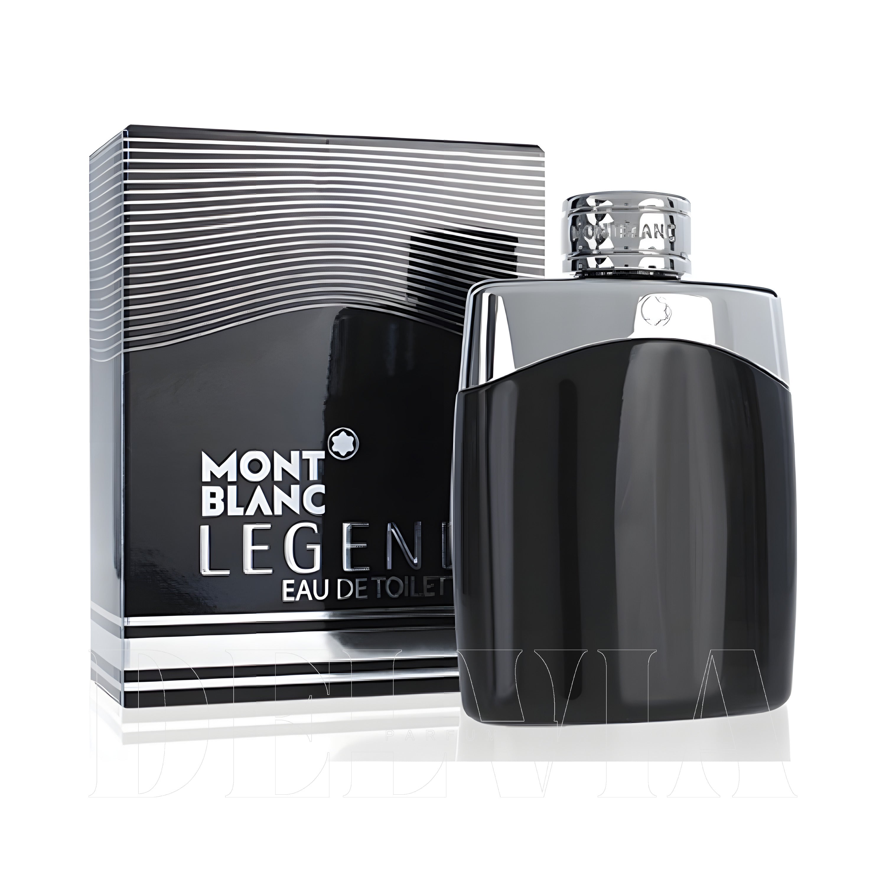 Mont Blanc Legend 20 ml dekant parfüm — kutu ve şişe görseli