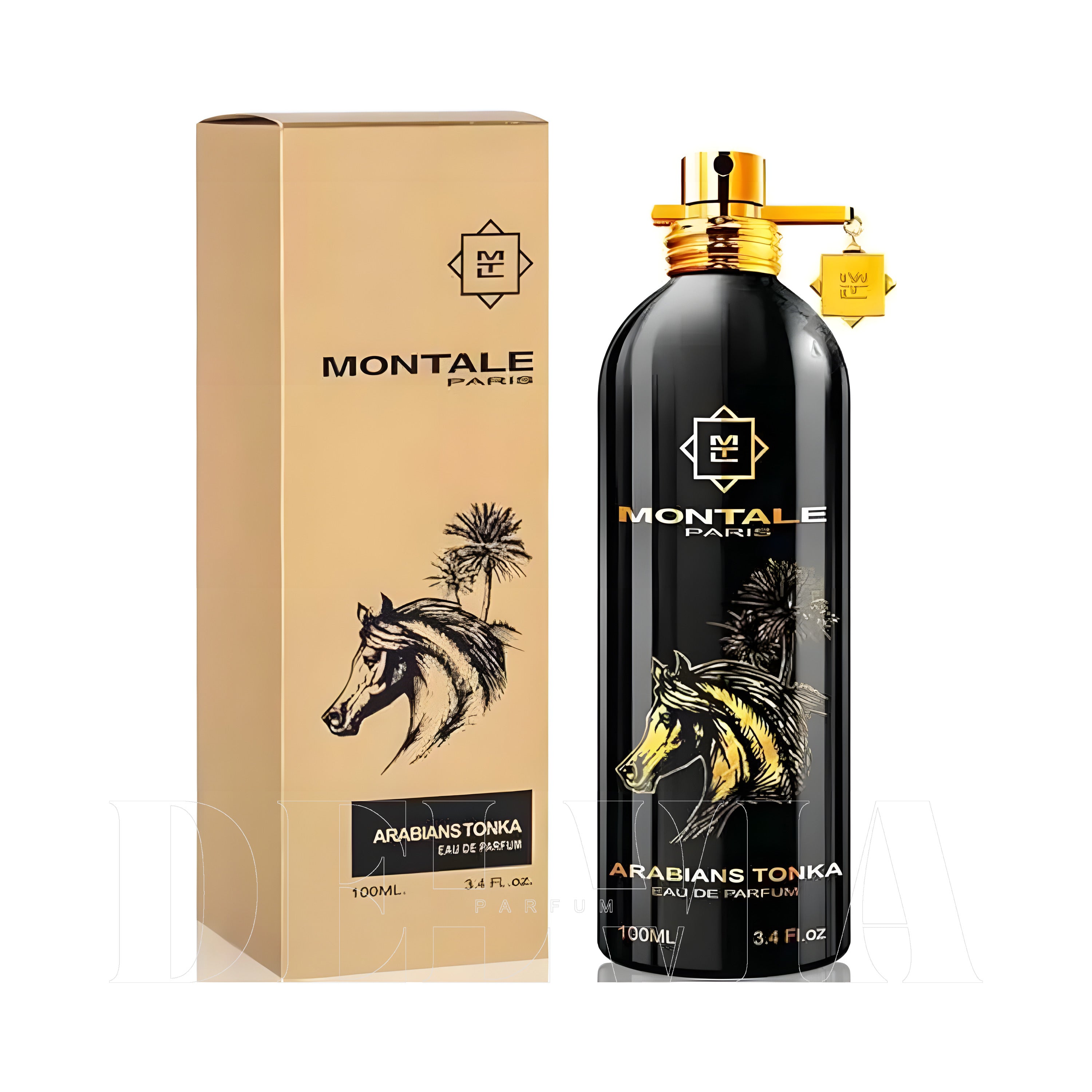 Montale Arabians Tonka 5 ml dekant parfüm — kutu ve şişe görseli