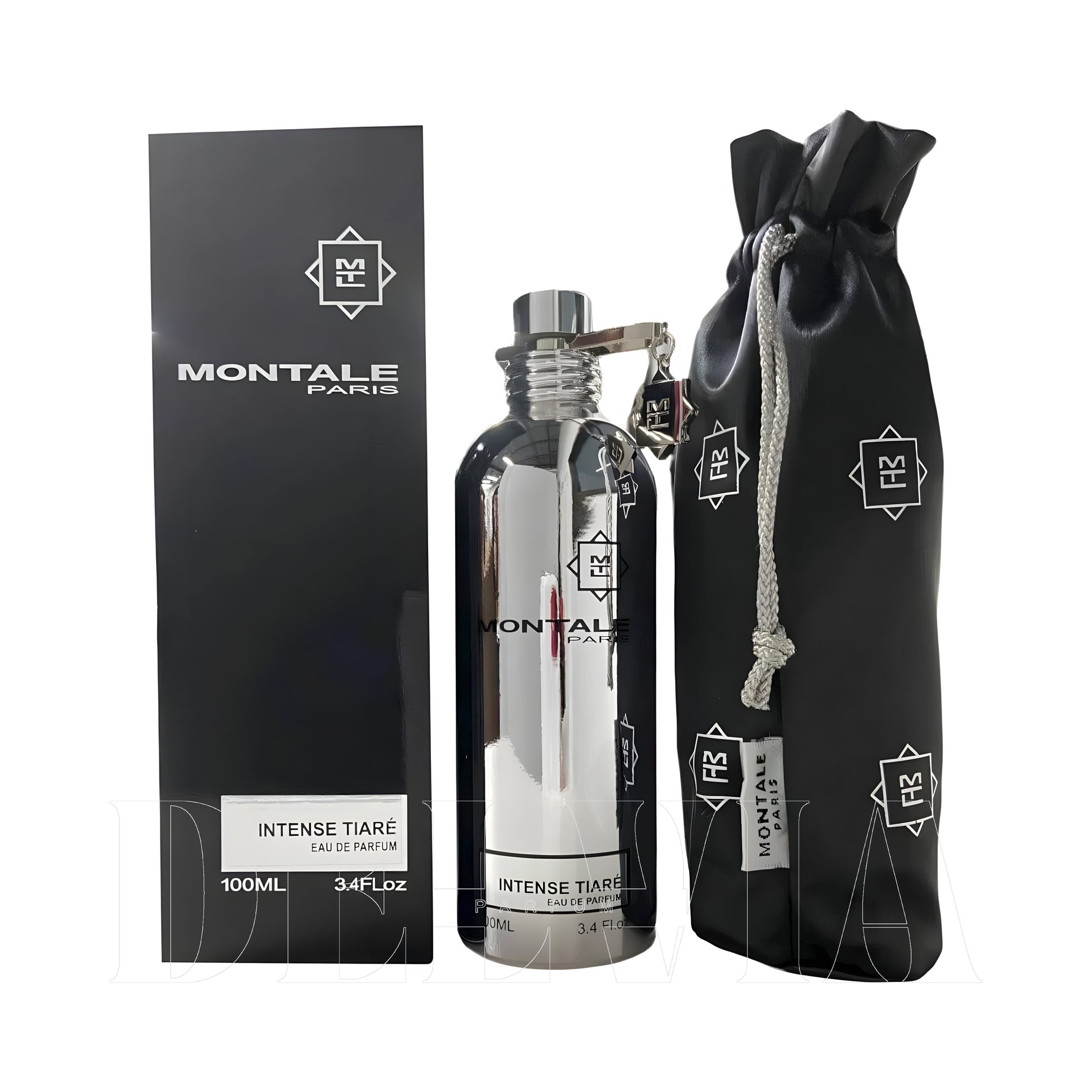 Montale Intense Tiare Katı Parfum — kutu ve şişe görseli