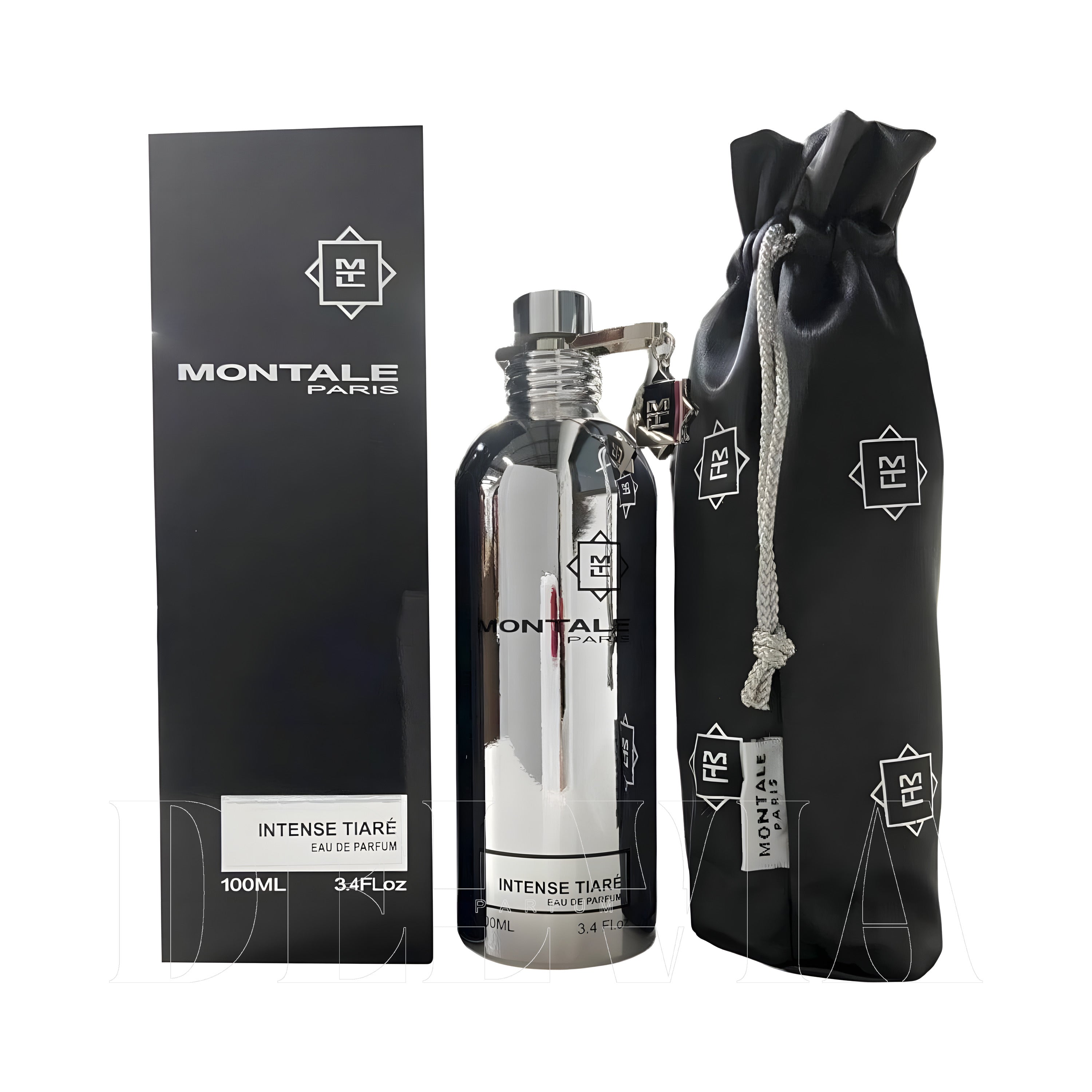 Montale Intense Tiare Katı Parfum — kutu ve şişe görseli