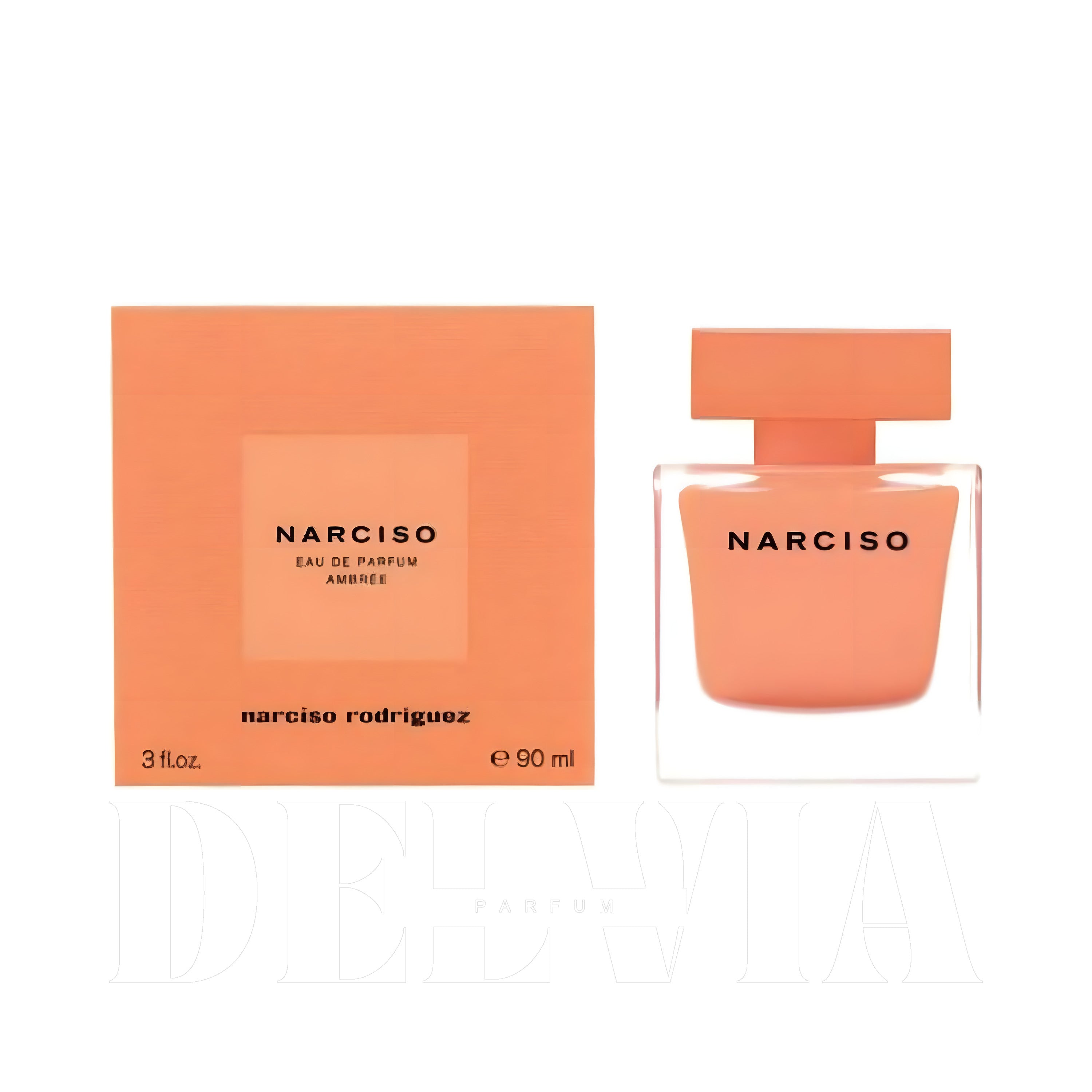 Narciso Rodriguez Narciso Ambree 1 ml dekant parfüm — kutu ve şişe görseli