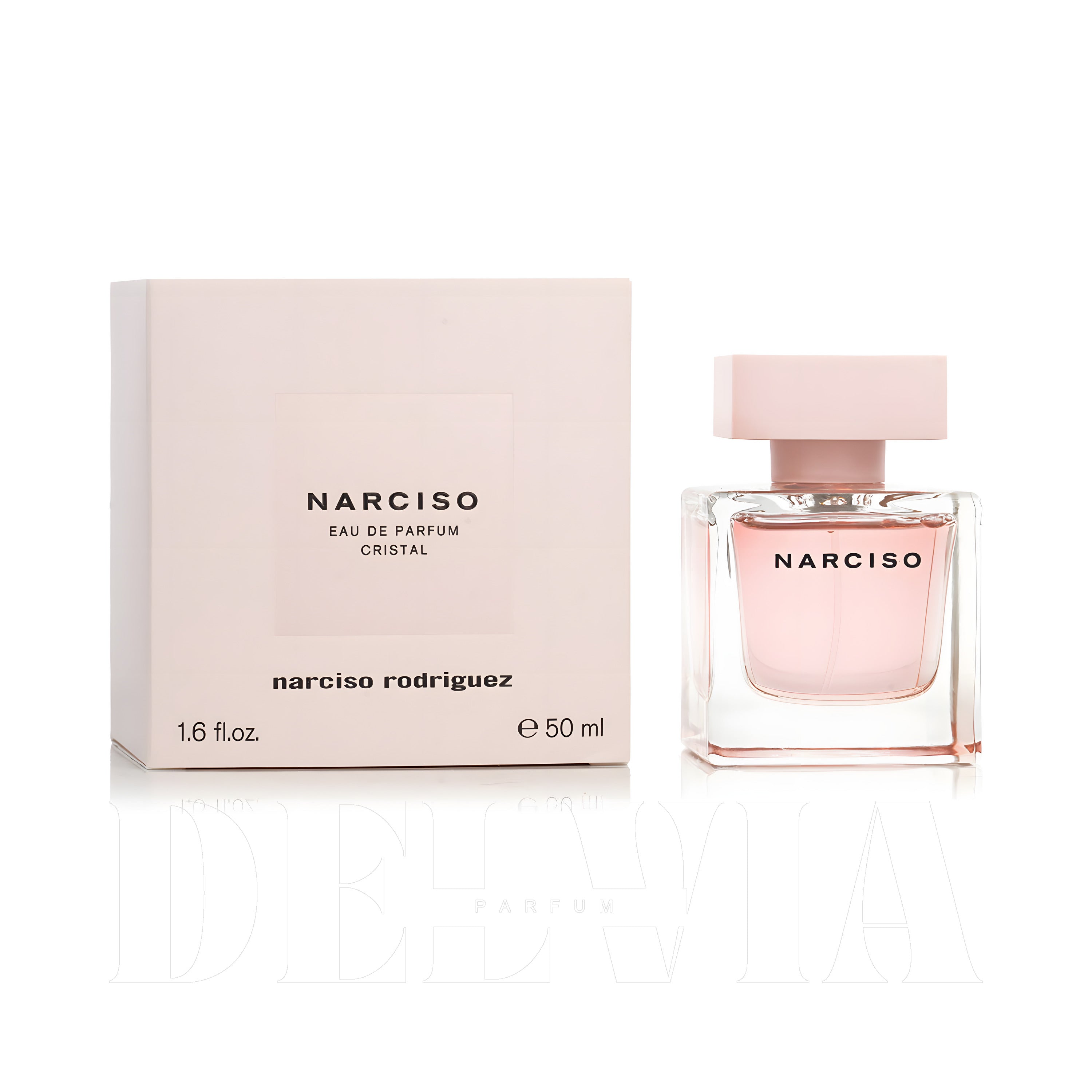 Narciso Rodriguez Narciso Cristal 10 ml dekant parfüm — kutu ve şişe görseli