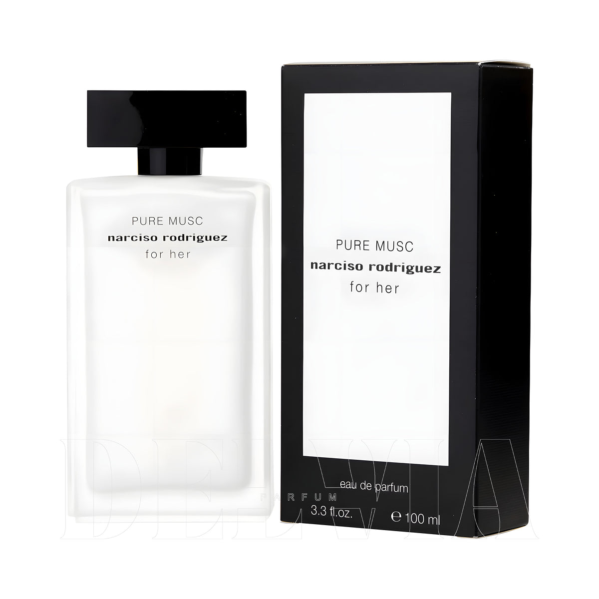 Narciso Rodriguez Narciso Rodriguez Pure Musc 2 ml dekant parfüm — kutu ve şişe görseli