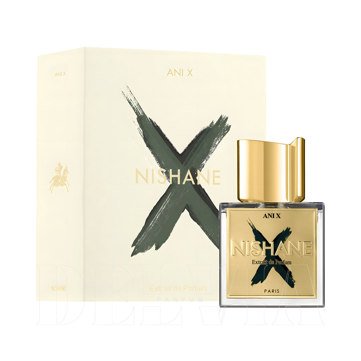 Nishane Ani X Extrait De Parfum Kokulu Sabun — kutu ve şişe görseli