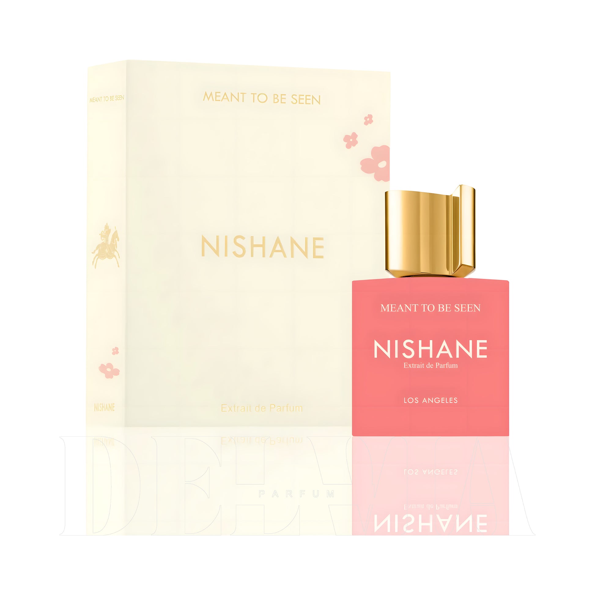Nishane Meant To Be Seen Extrait De Parfum 2 ml dekant parfüm — kutu ve şişe görseli