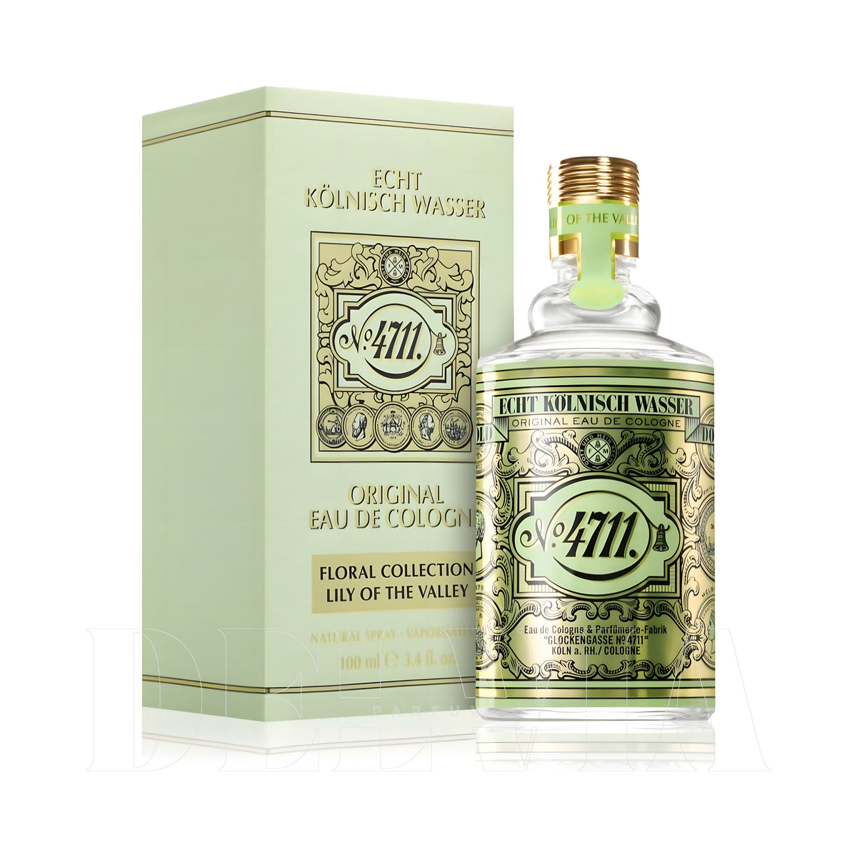 No 4711 Floral Lily Valley 2 ml dekant parfüm — kutu ve şişe görseli
