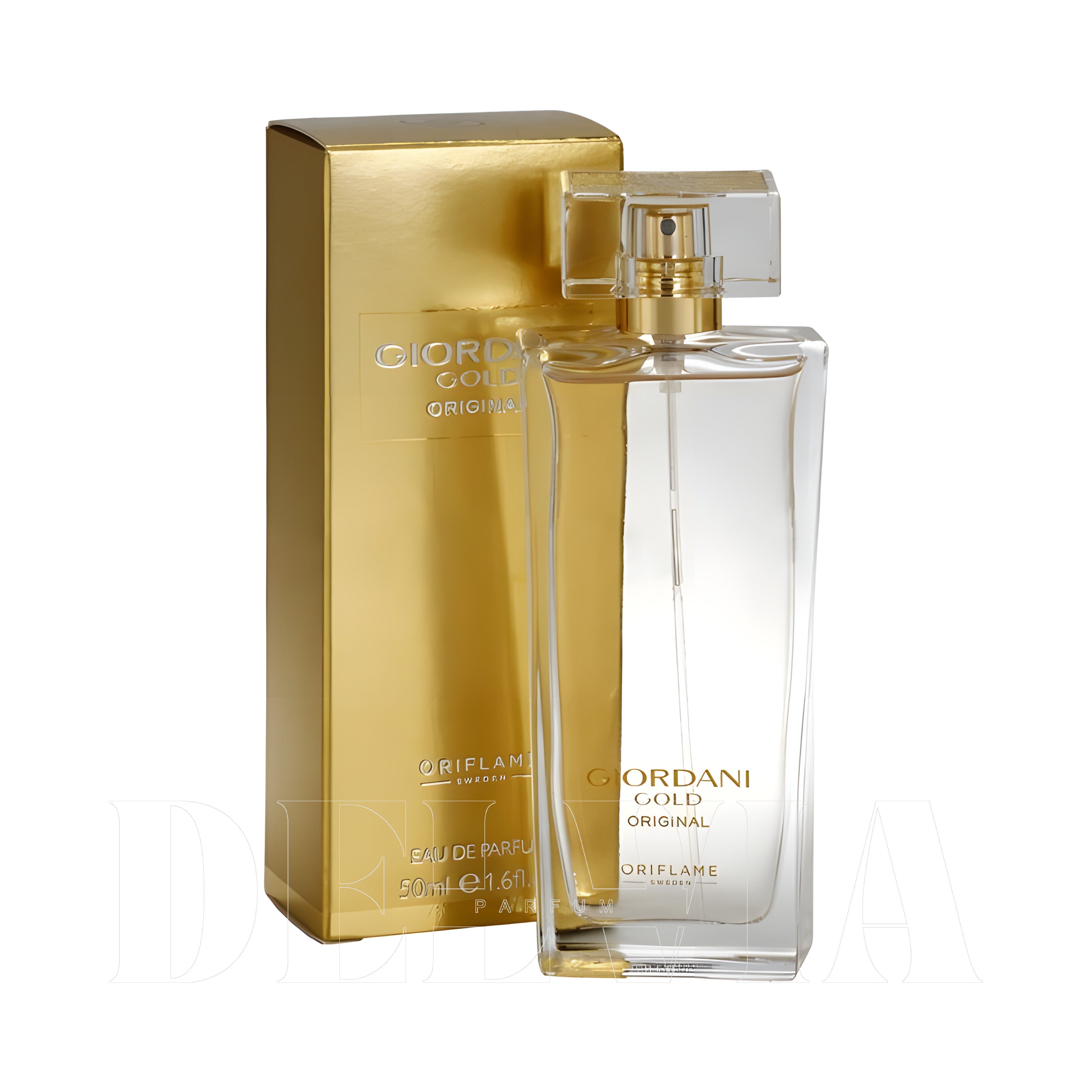 Oriflame Giordani Gold Original 1 ml dekant parfüm — şişe görseli